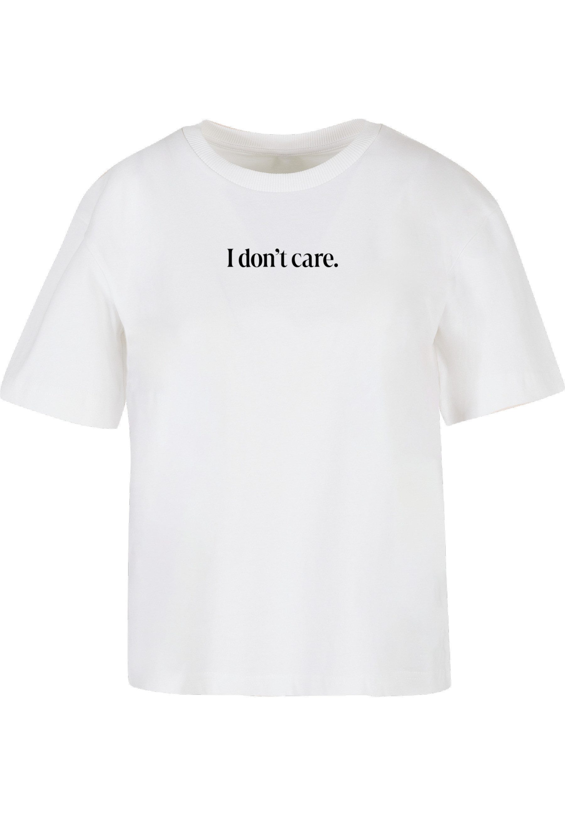 T-Shirt Miss Tee I Don´t Care Tee