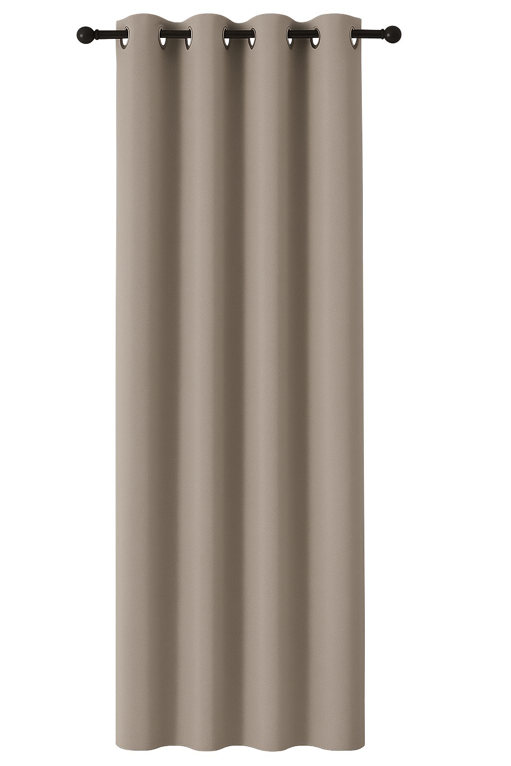 novumfix Vorhang Lärmschutzvorhang extra lang 350 cm, Ösen 3 Lagen Stoff Akustikvorhang, verdunkelnd, Lärmschutz