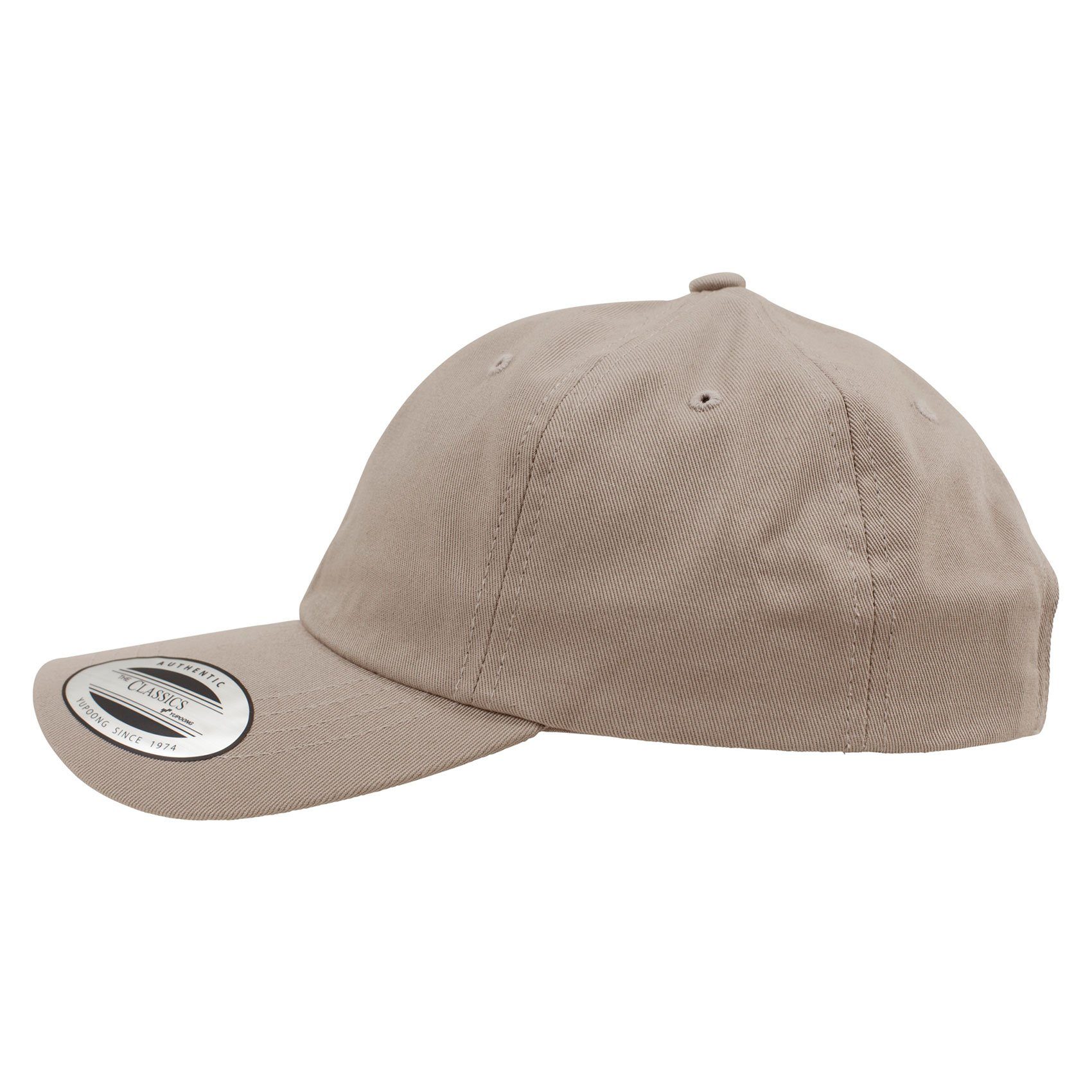Flexfit Baseball - Low Cap Profile khaki Cotton Twill