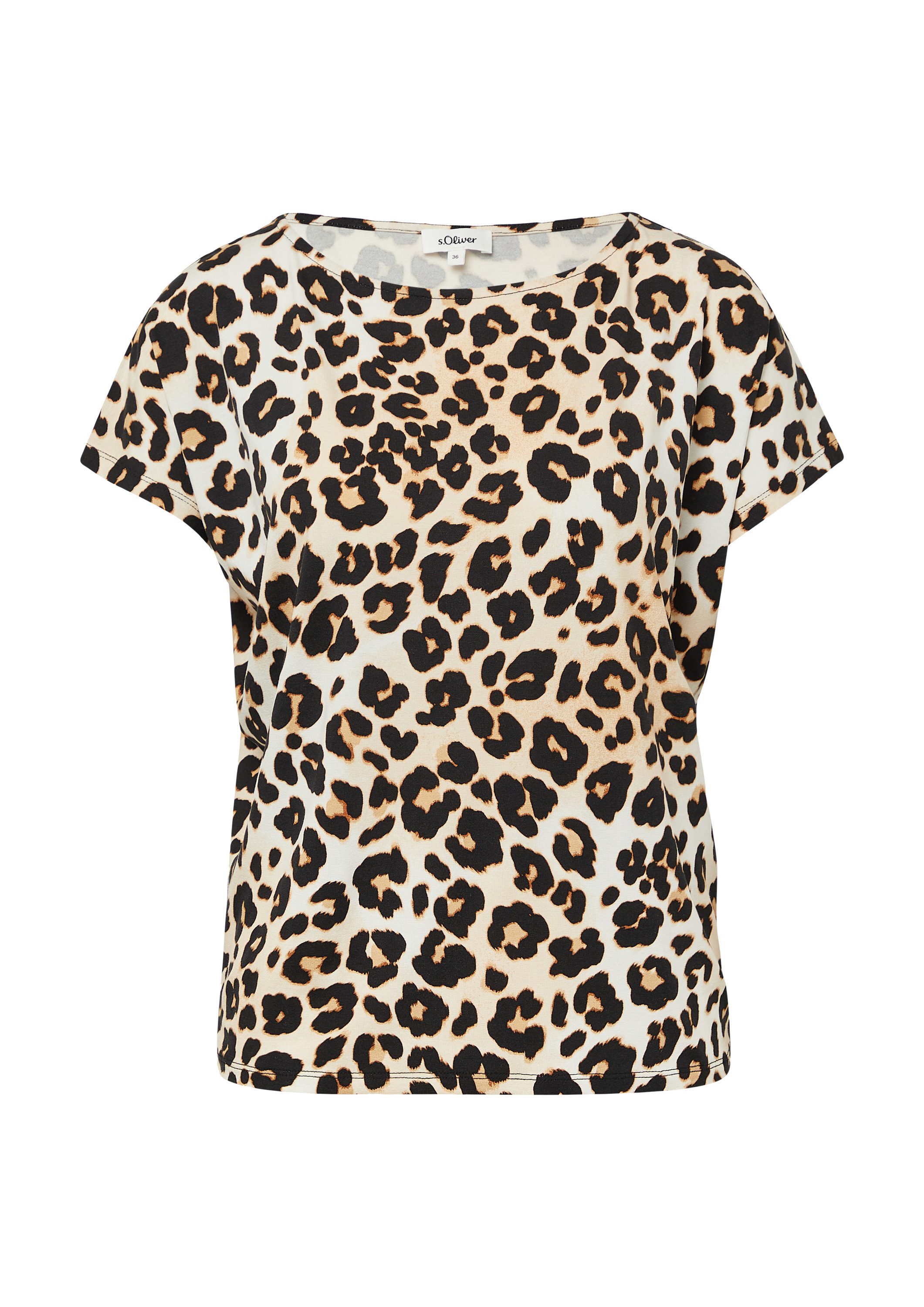 s.Oliver Kurzarmshirt T-Shirt (1-tlg) günstig online kaufen
