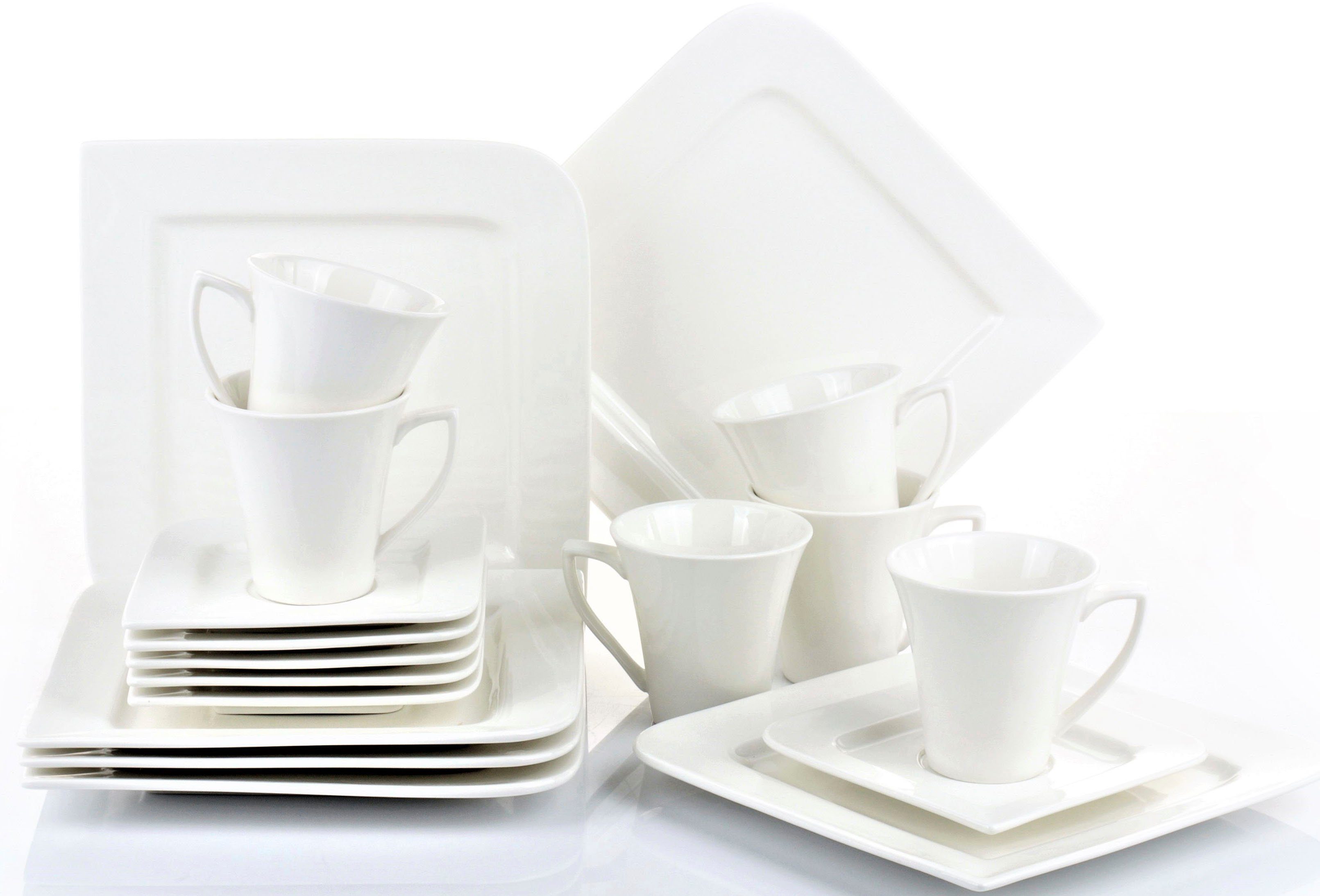 Retsch Arzberg Кофейный сервиз Geschirr-Set, Service Fantastic (18-tlg), 6 Personen, Fine China-Porzellan, 18 Teile, für 6 Personen