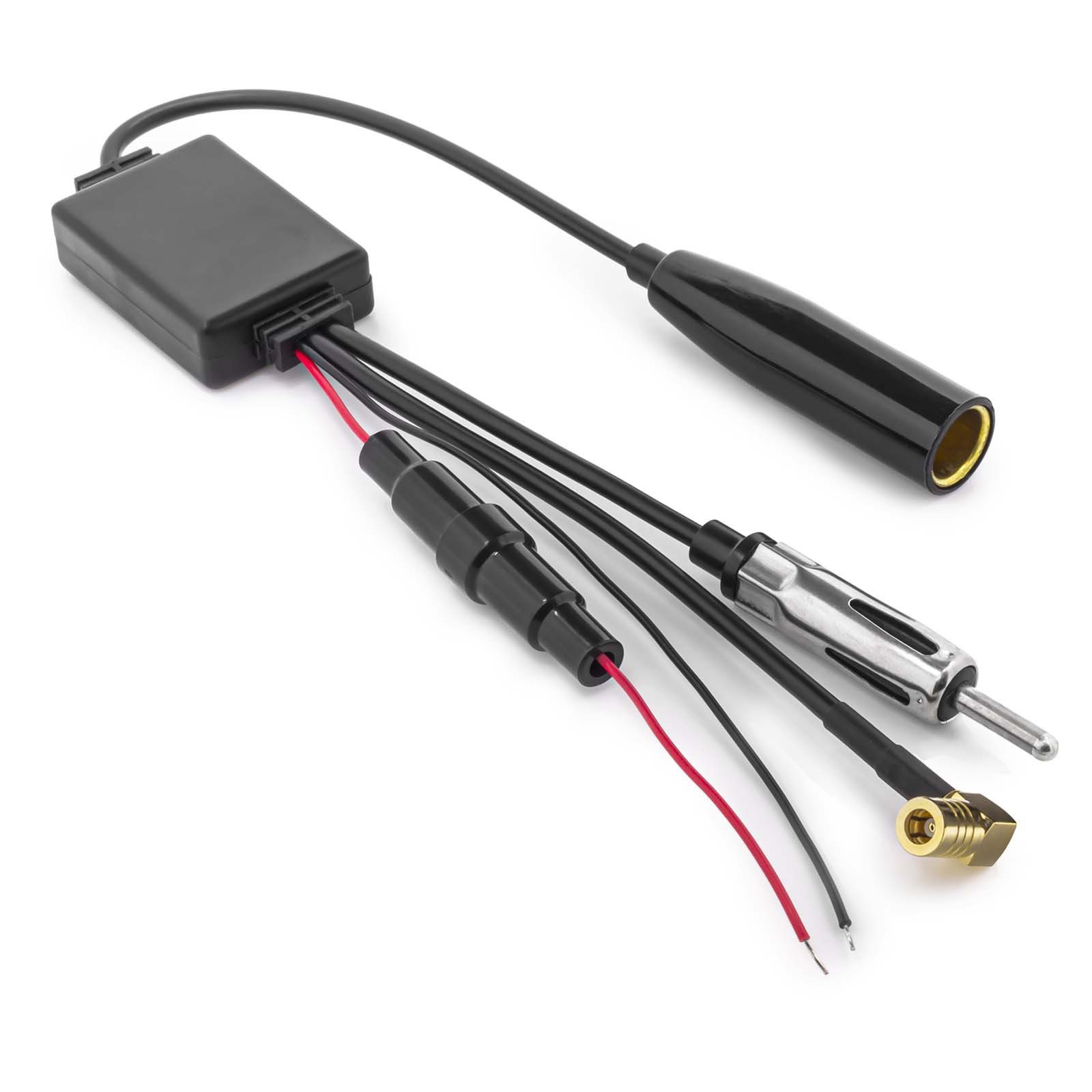 Adapter Universe DAB+ KFZ Splitter Adapter AKTIV Antennen Antennenverstärker KFZ-Adapter