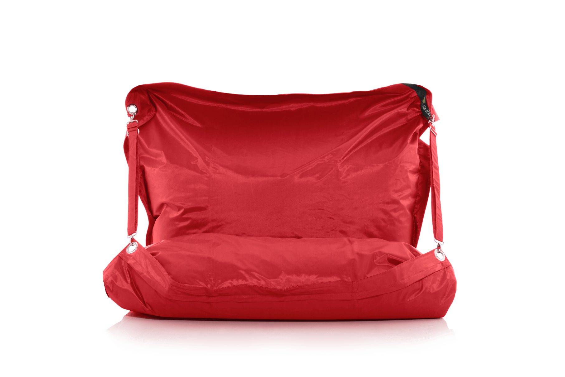 Smoothy Sitzsack Supreme & 450L & Indoor Sessel), (Riesensitzsack, XXL Bean-Bag Sitzkissen Zinnober-Rot Erwachsene Kinder für Outdoor Sitzsack