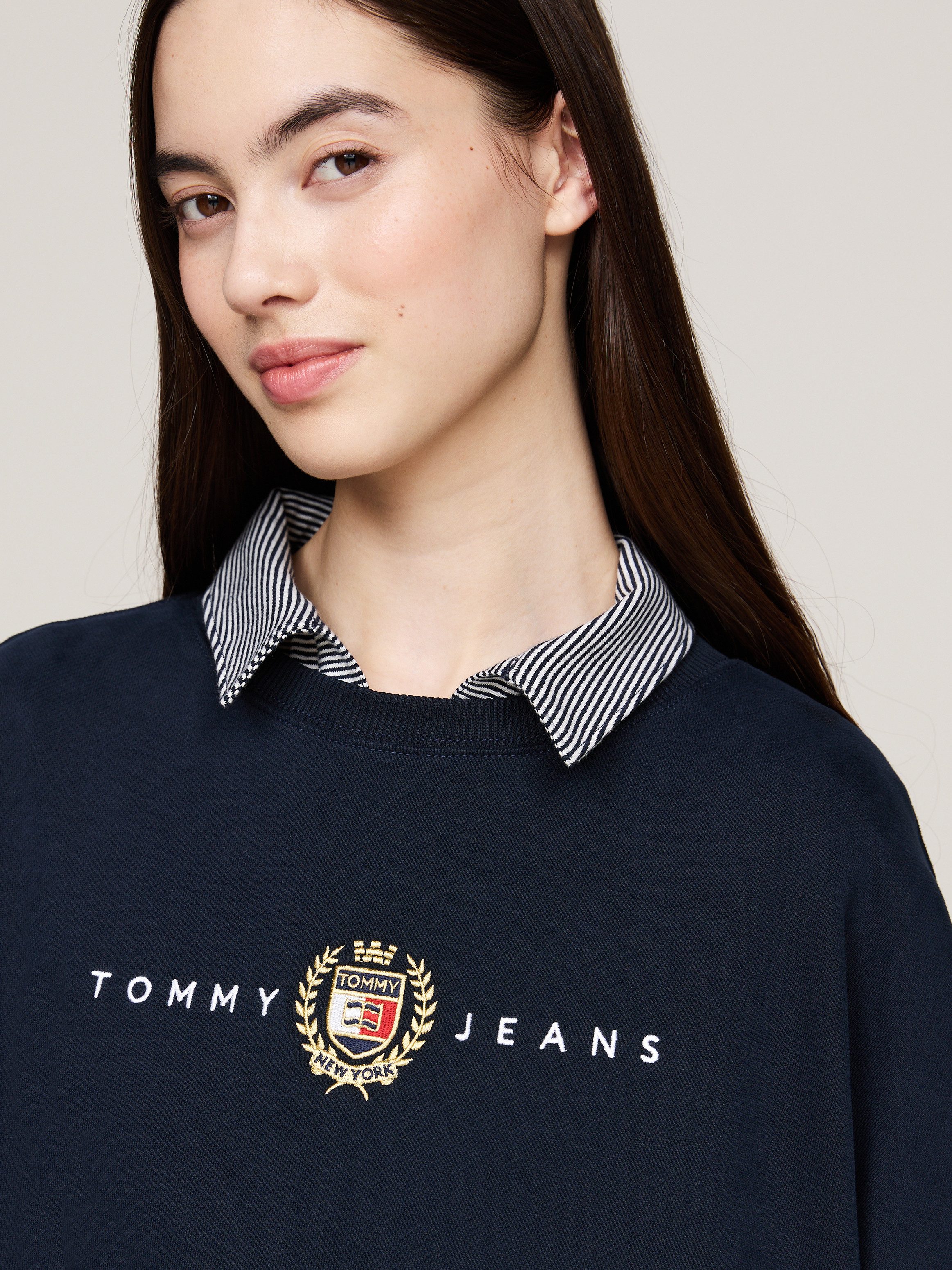 Tommy Jeans Curve Jerseykleid TJW CREST günstig online kaufen