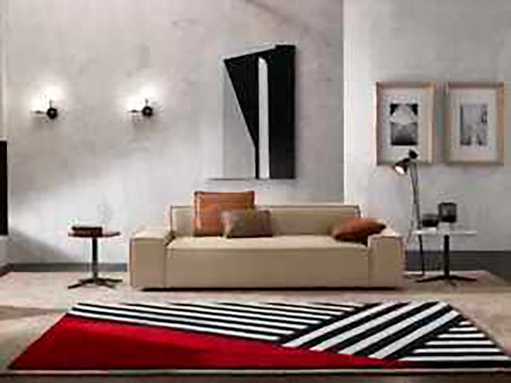 Möbel Wohnzimmer Polster Sitzer Sofa Couch Holz Sofa Sofa JVmoebel Beige 3 Möbel