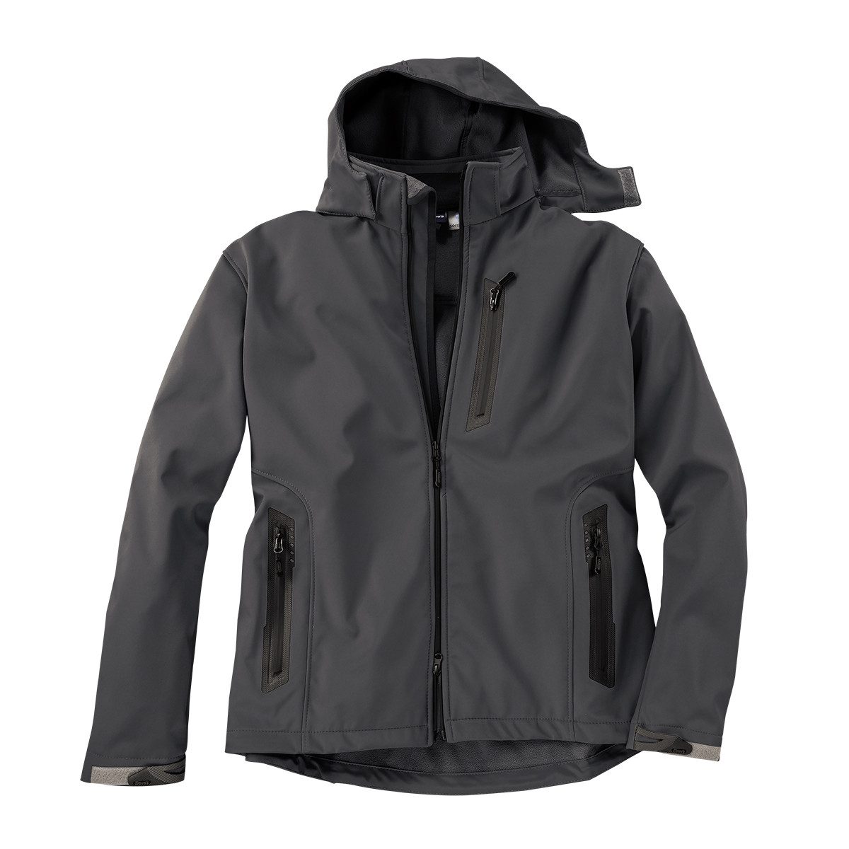 Softshelljacke Dave's Softshelljacke anthrazit Übergröße