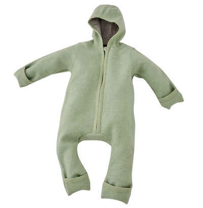 Alavya Home® Overall Walkoverall Bio-Schurwolle (1-tlg) Wollfleece mit Reißverschluss, Walk Woll-Anzug für Kleinkind und Baby