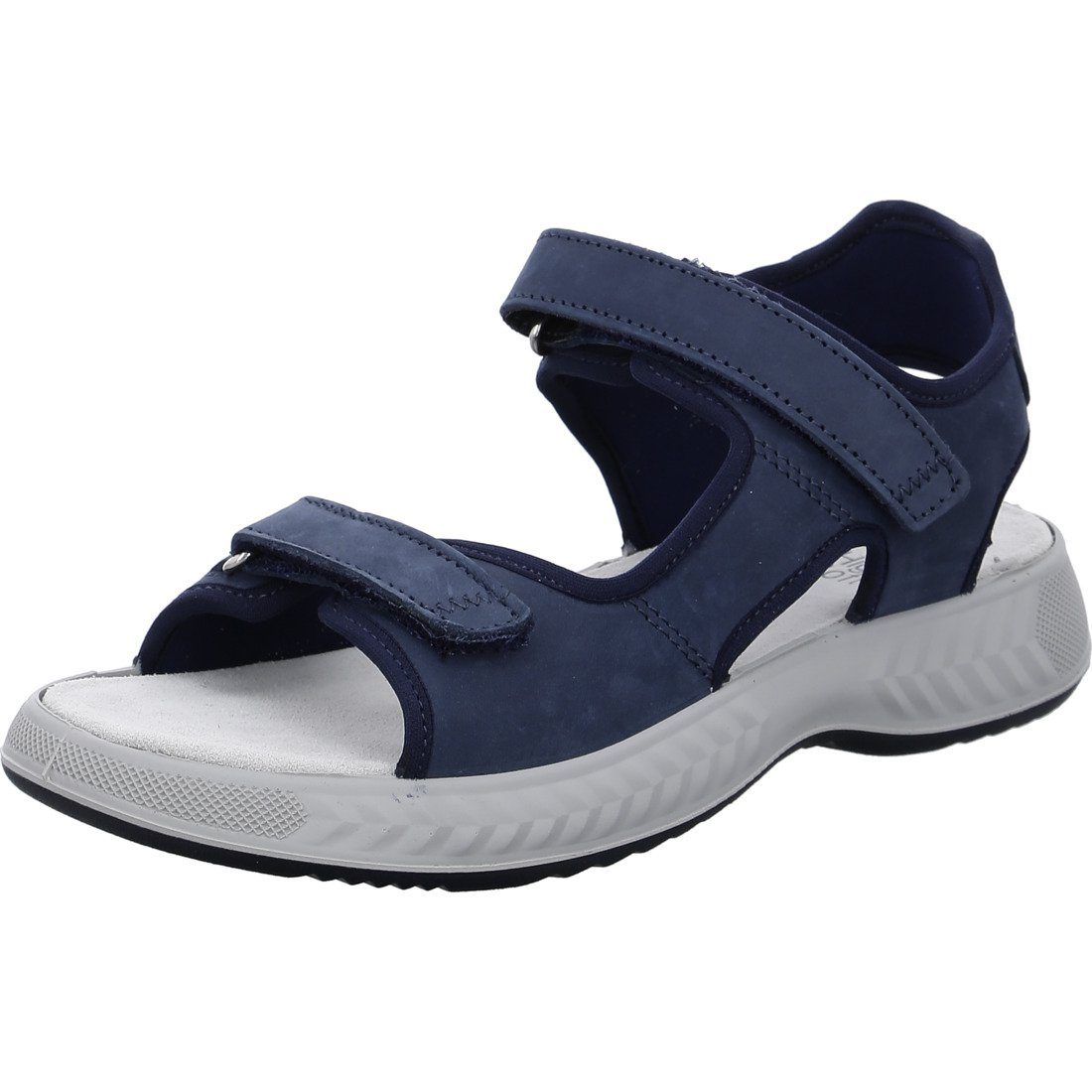 047882 Avio Sandalette Schuhe, Leder - blau Ara Damen Sandalette Ara