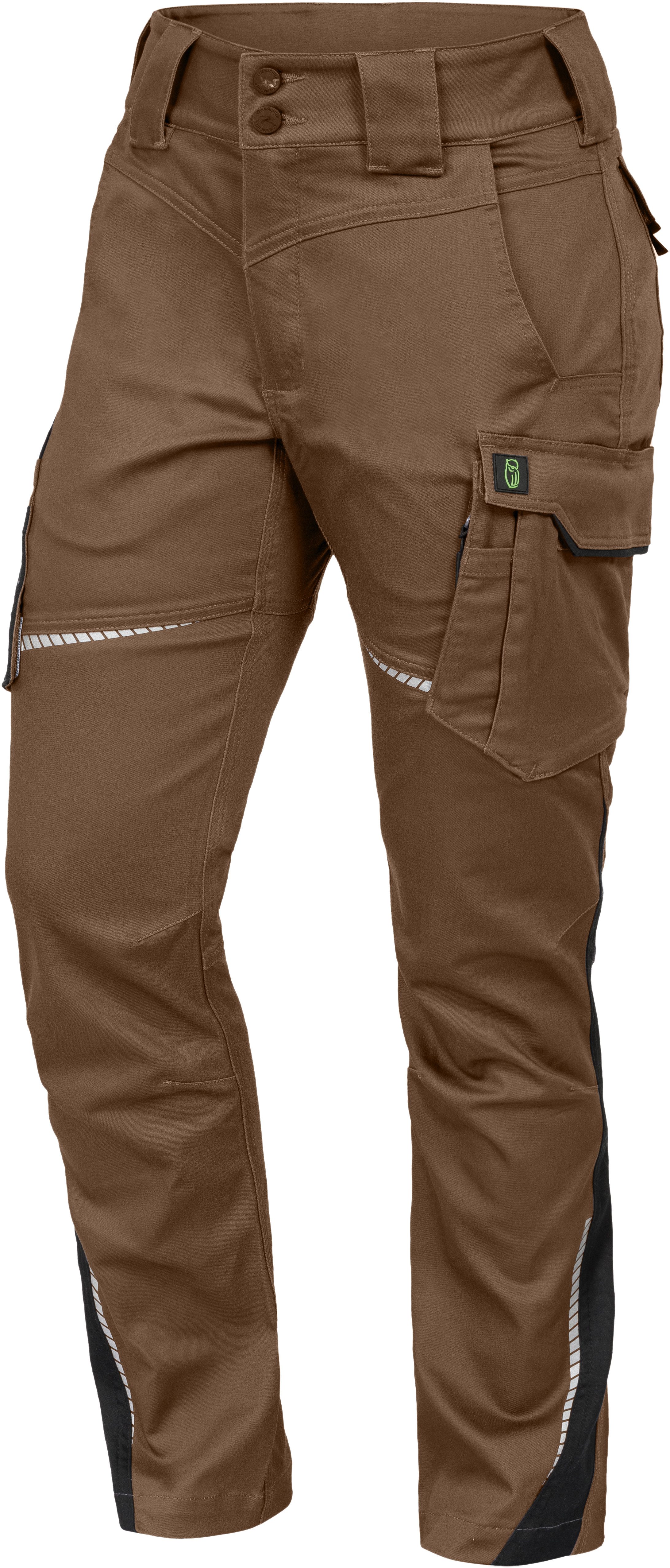 Leibwächter Arbeitshose Flexline Damen-Bundhose ohne Knietaschen ergonomische Passform mit Stretchanteil
