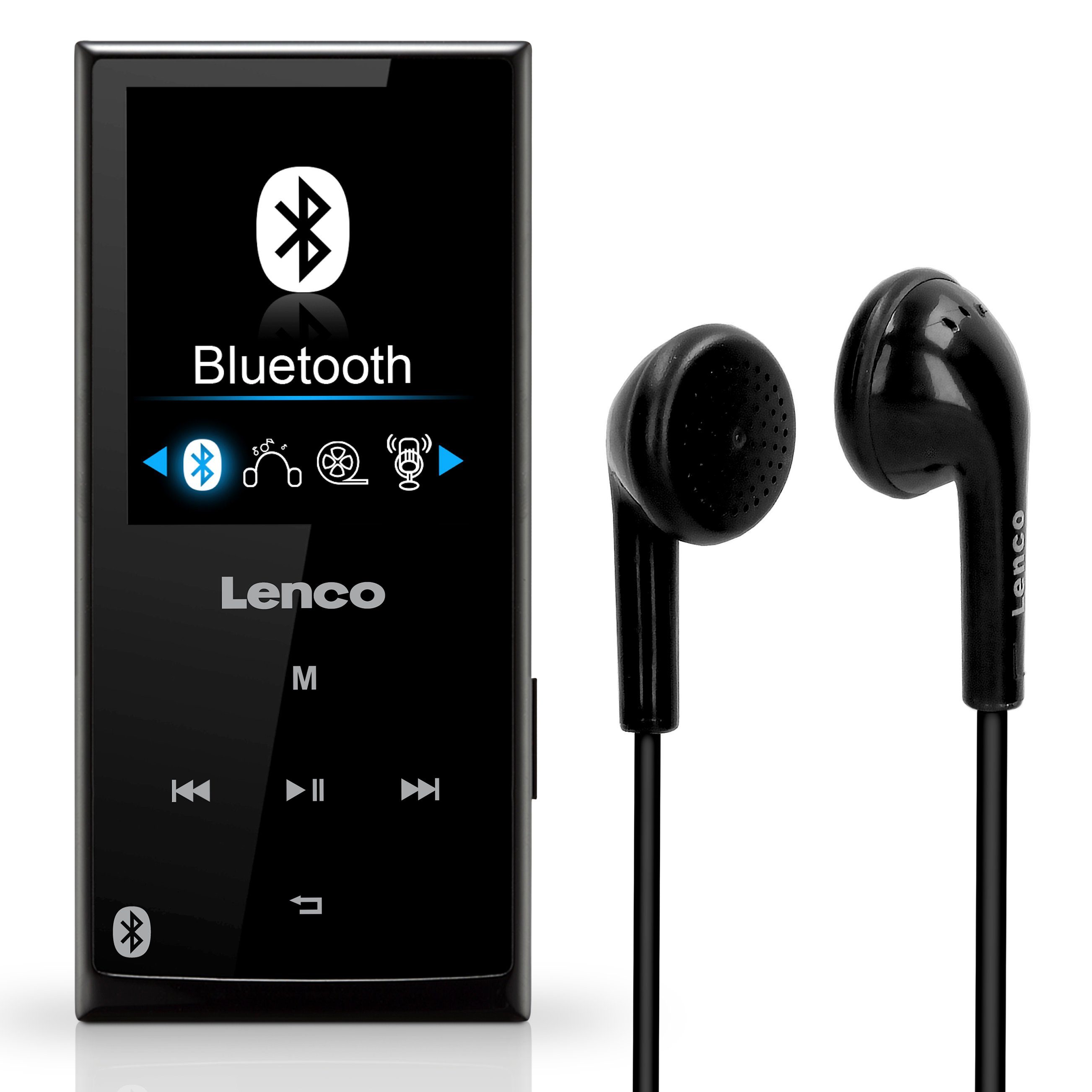 BT Lenco Black MP3-Player Xemio-760