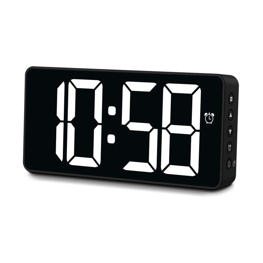 Hama Wecker Hama Bali Wecker schwarz mit Temp.anzeige.