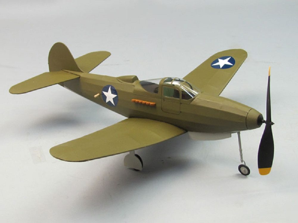 Krick Modellbausatz Dumas Aircraft P-39 Aircobra Balsabausatz
