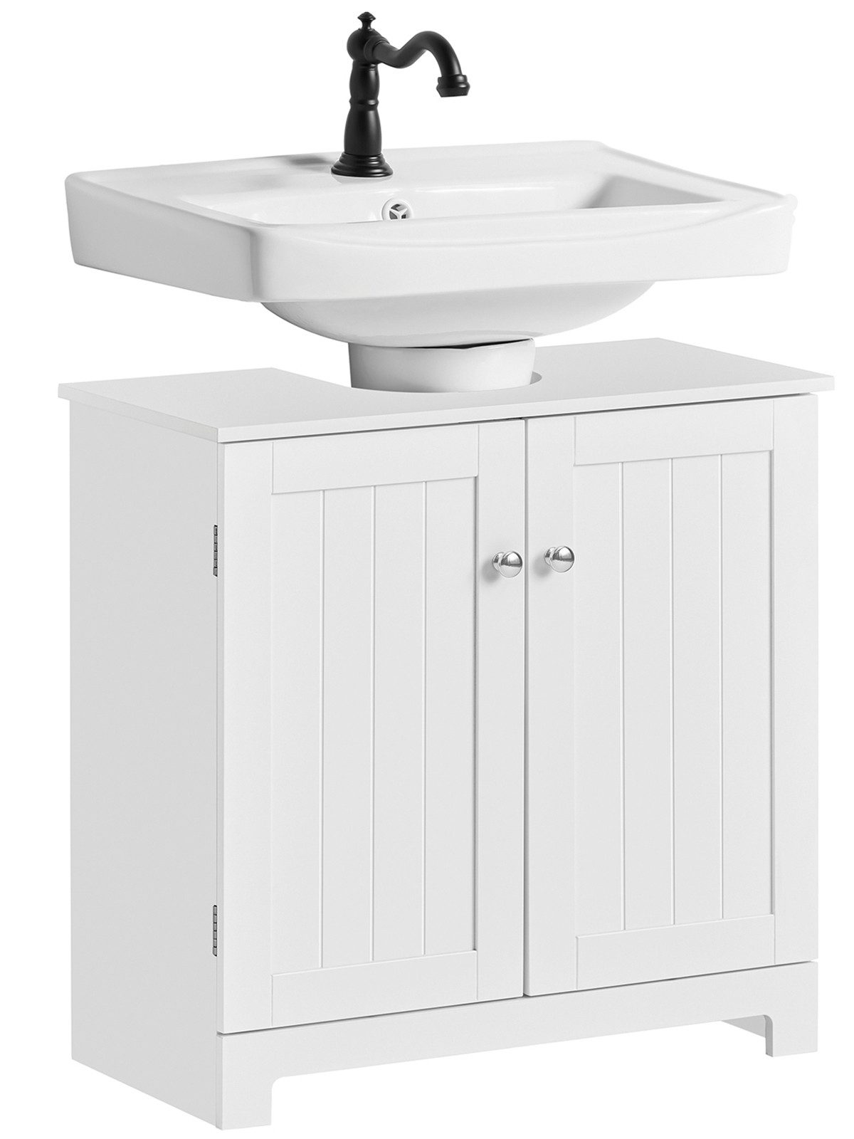 SoBuy Waschbeckenunterschrank BZR18, Waschtischunterschrank Badezimmerschra günstig online kaufen