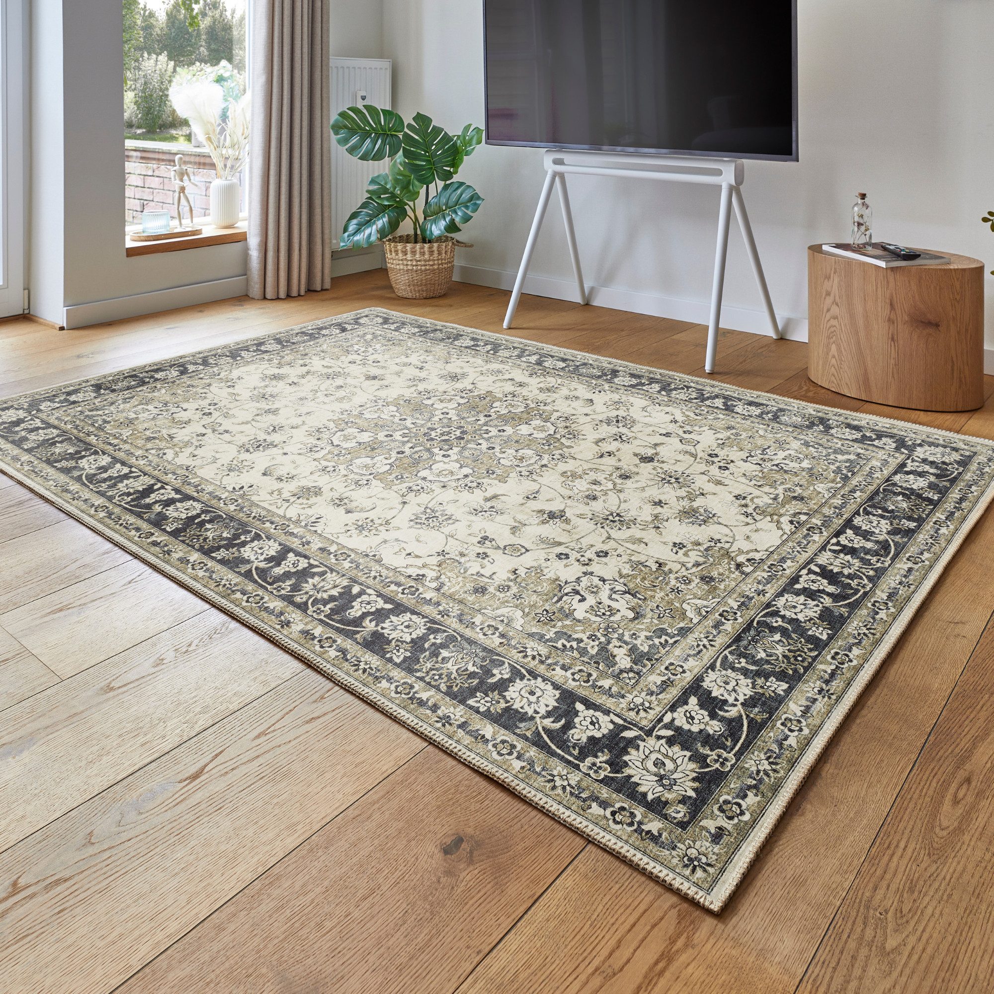 LUXOR living Teppich Prima 3, rechteckig, Höhe: 7 mm, Kurzflor, Orient-Optik, Vintage Design, auch als Läufer erhältlich