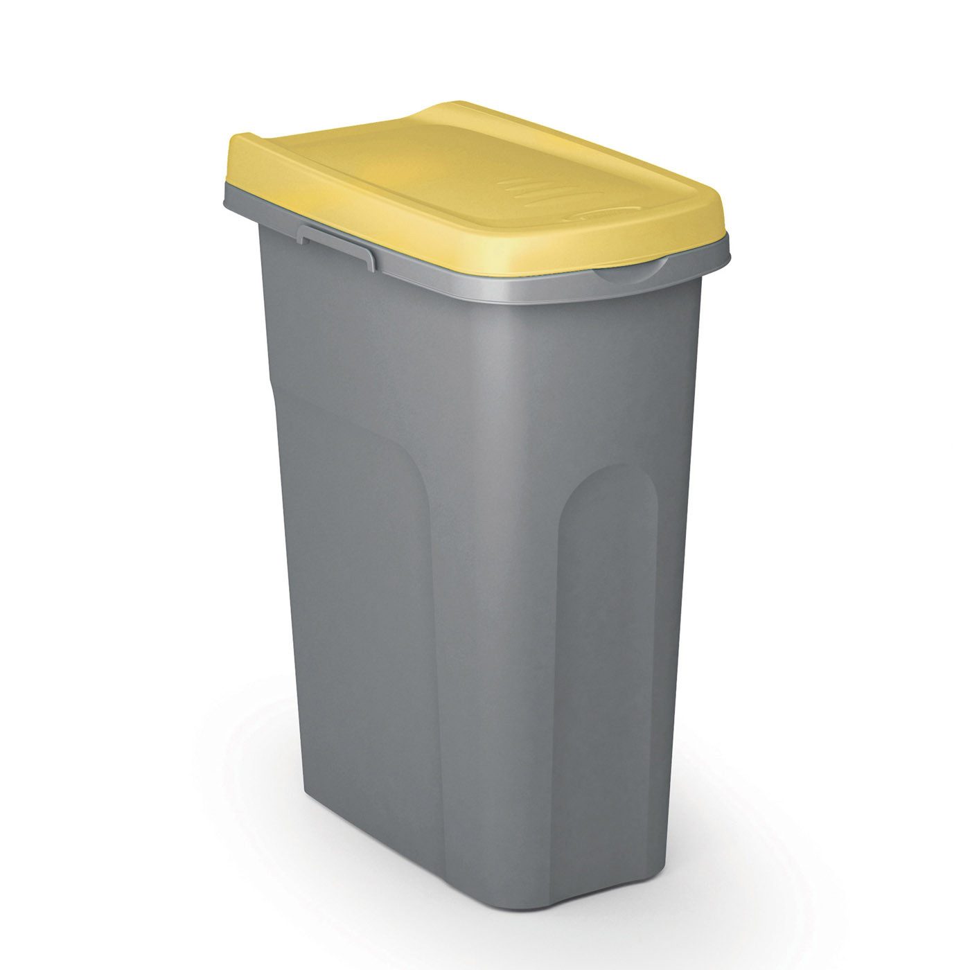 Casaria Mülleimer, Küche mit Deckel 25L Geruchsdicht Müllbeutelhalterung Abfalleimer