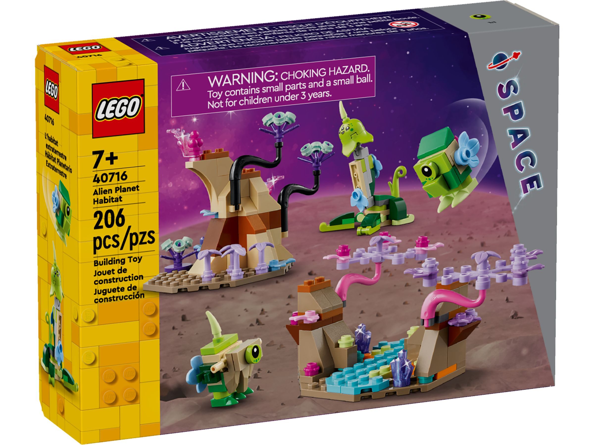 LEGO® LEGO® 40716 Alien-Planet Konstruktionsspielsteine, (206 St)