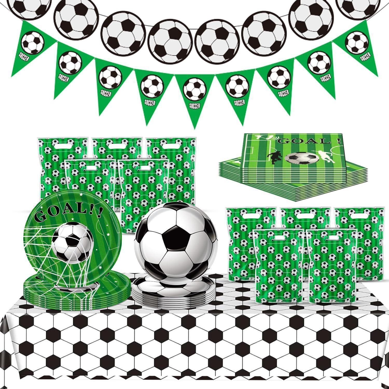 LuxusKollektion Dekokugel Fußball Party Deko Set (1 St)