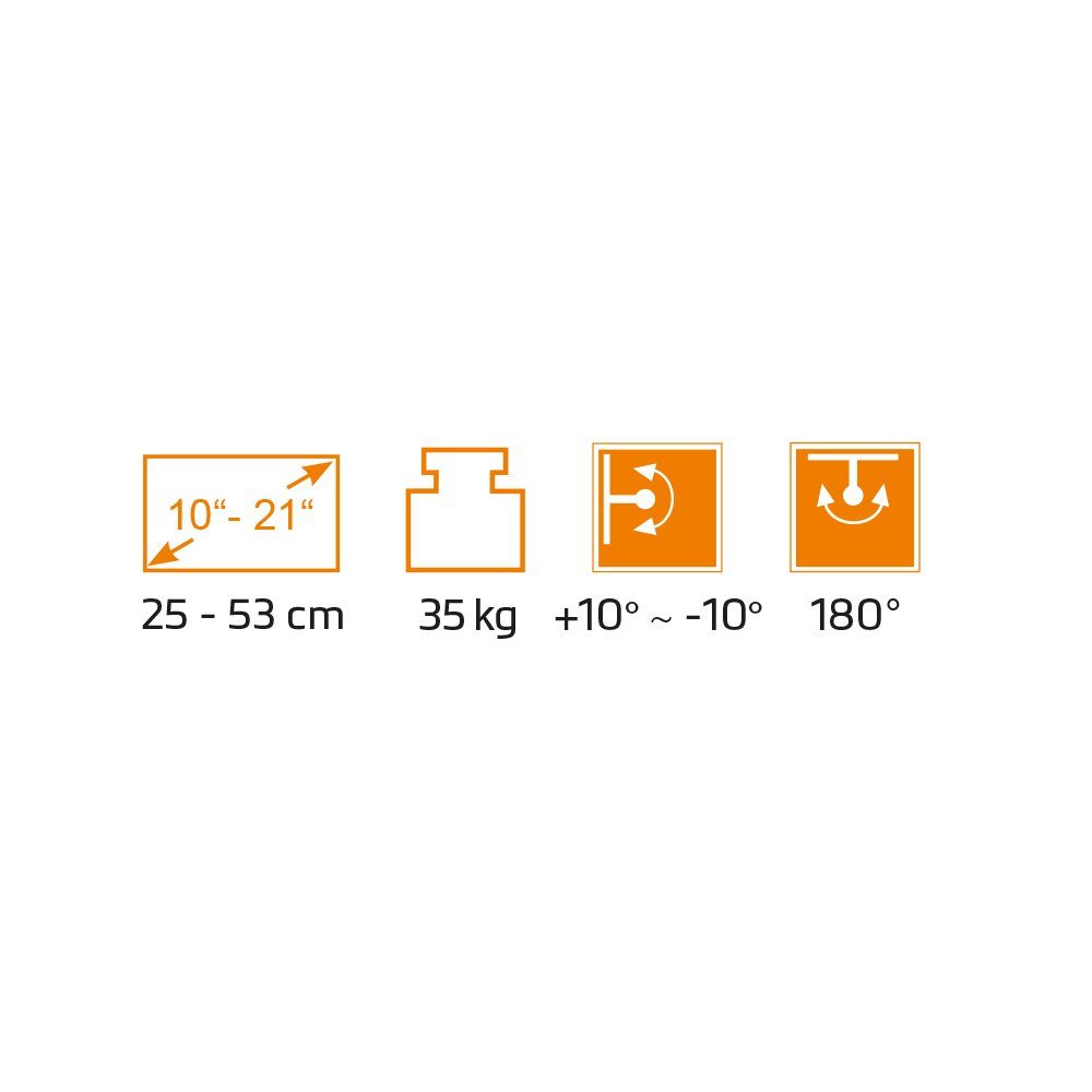 my wall Monitor-Halterung H20WL, (Monitor--Halterung) – Bild 4 von 5