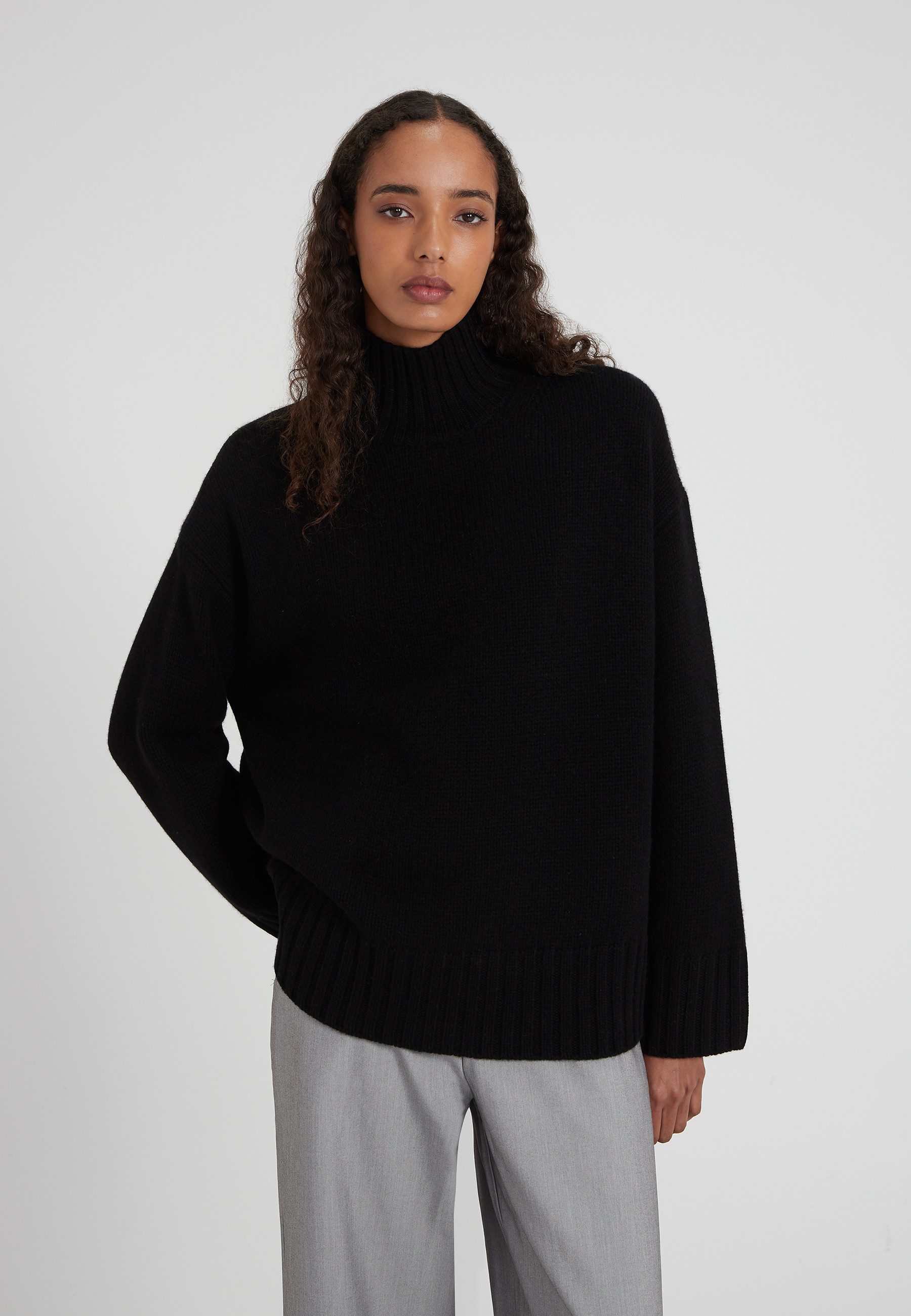 Style Republic Rollkragenpullover Merino-Kaschmir Gemisch OVERSIZED BOXY