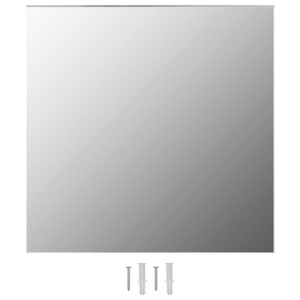 Quadratisch x 50 furnicato Glas Wandspiegel 50 cm