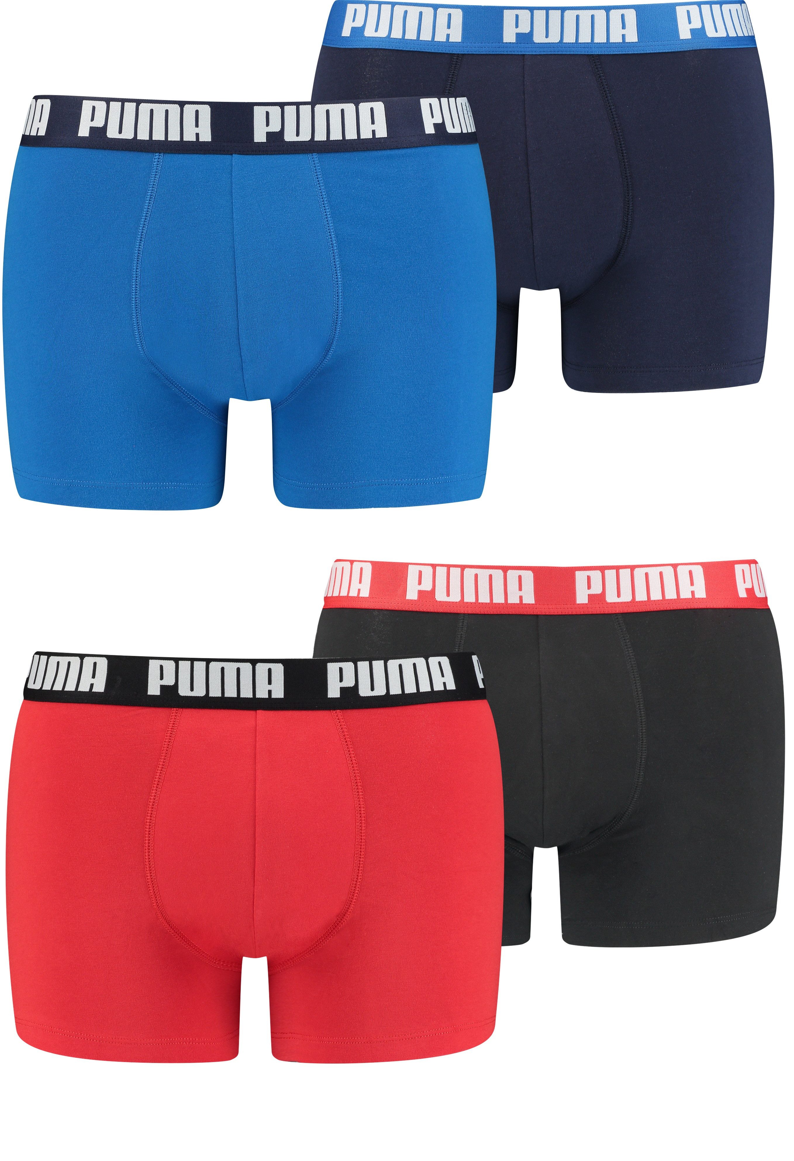 Boxershorts Puma Herren Boxershorts im 4er Pack