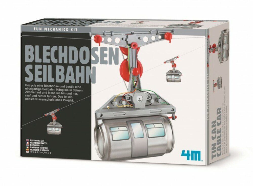4M Modellbausatz Blechdosenseilbahn