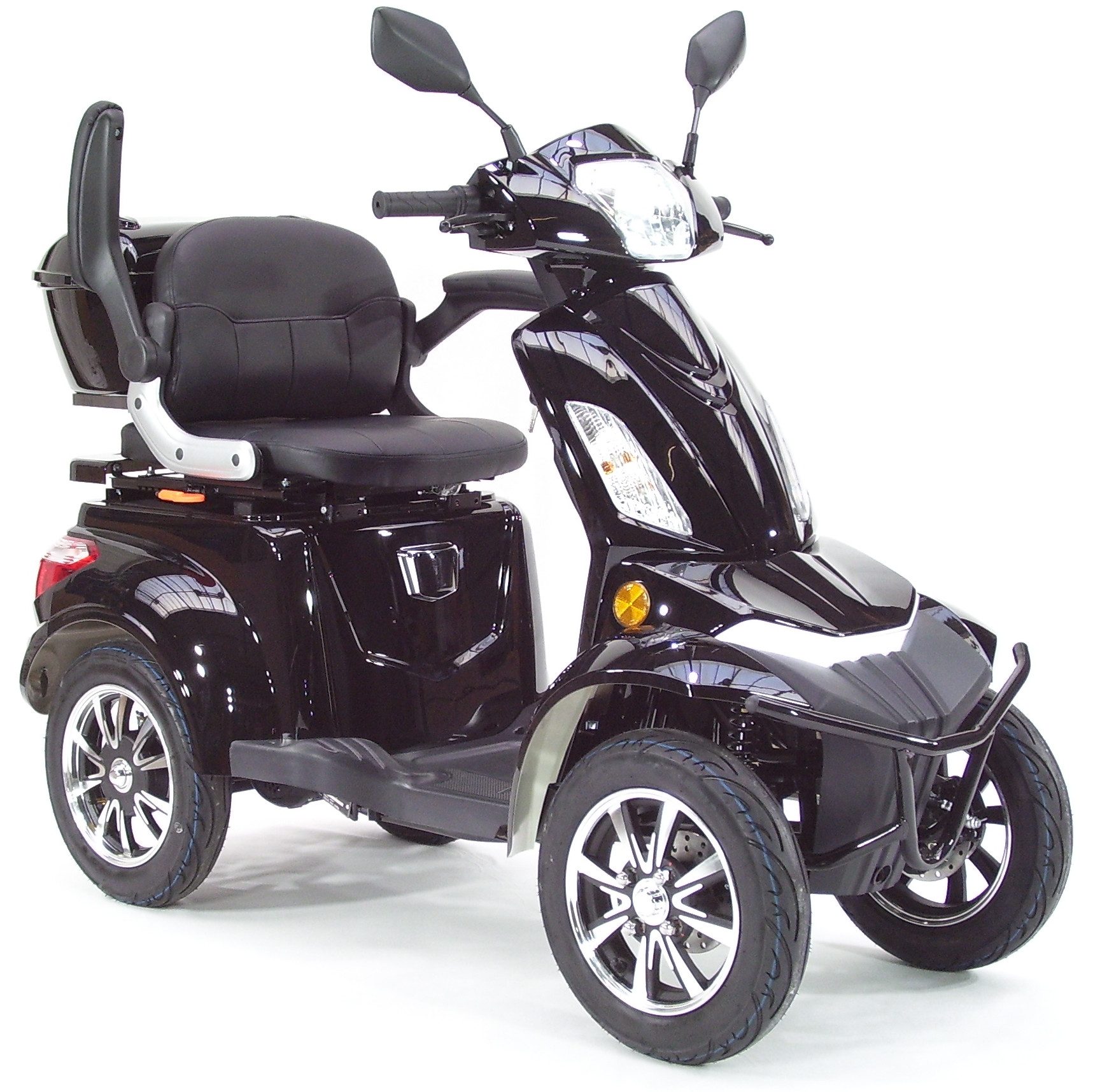 Apex Electric Mobility Scooter for Seniors, Electric Scooter, Quad Scooter 25 km/h 55949, (1-piece)