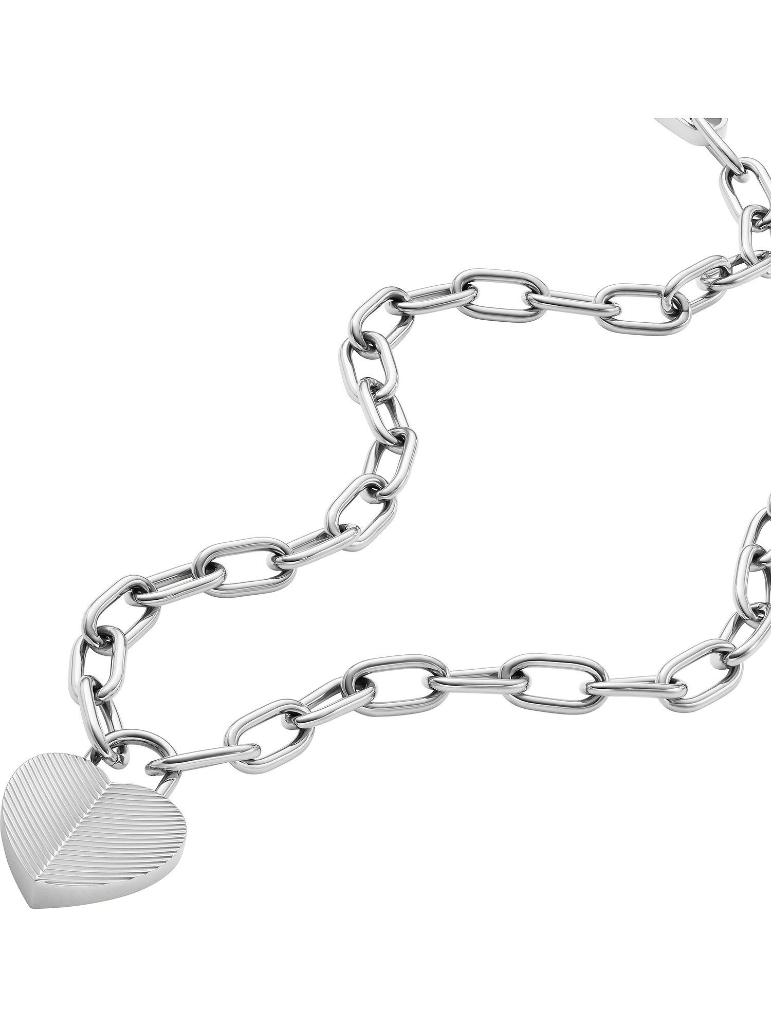 Fossil Collier Fossil Damen-Kette Edelst...