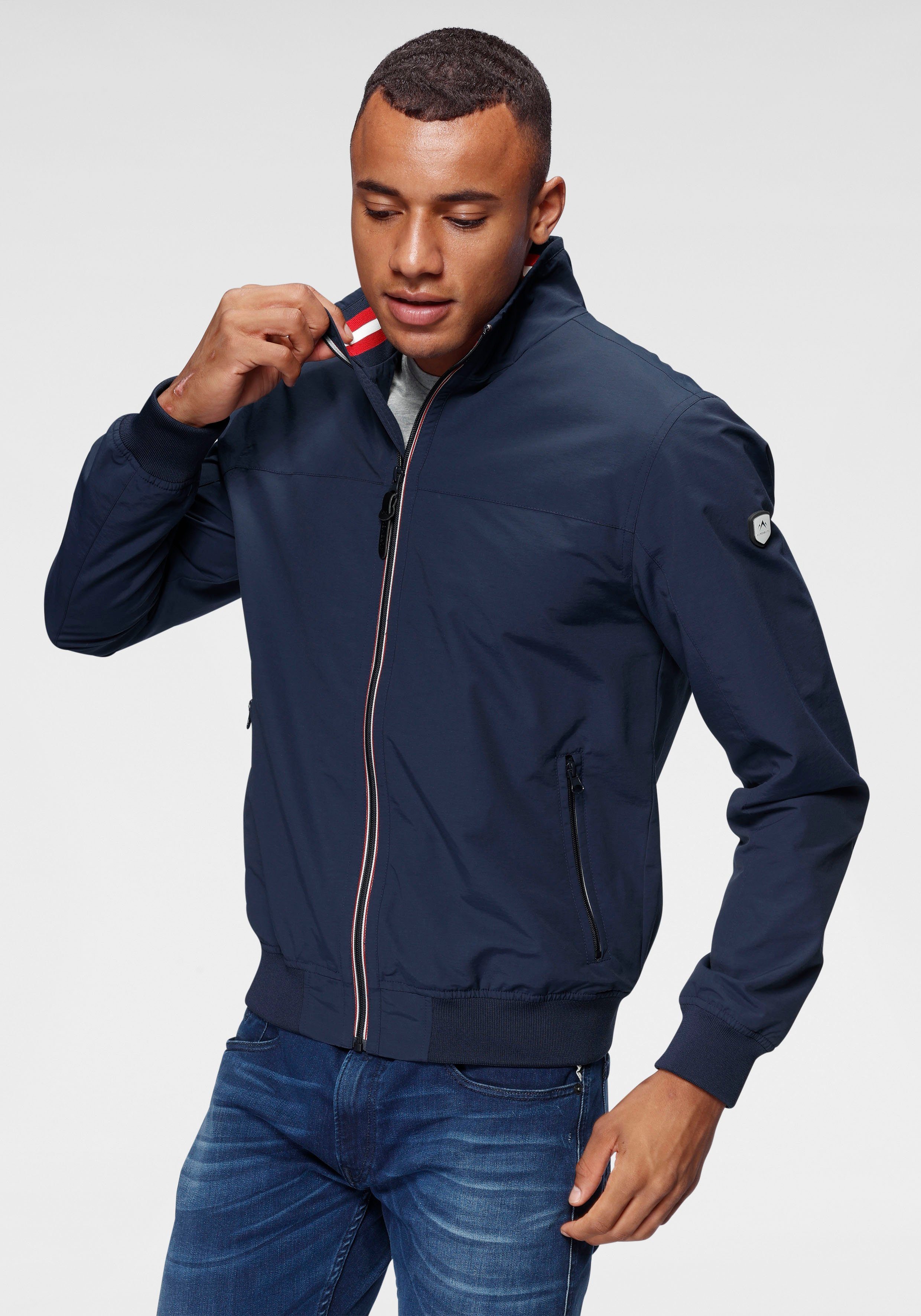 ALPENBLITZ Blouson Brügge mit feinen Kontrastendetails