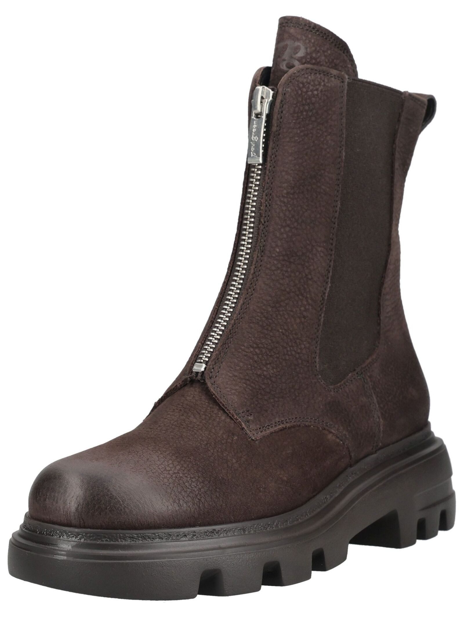 Paul Green Paul Green Stiefelette Nubukleder/Textil Schnürstiefelette