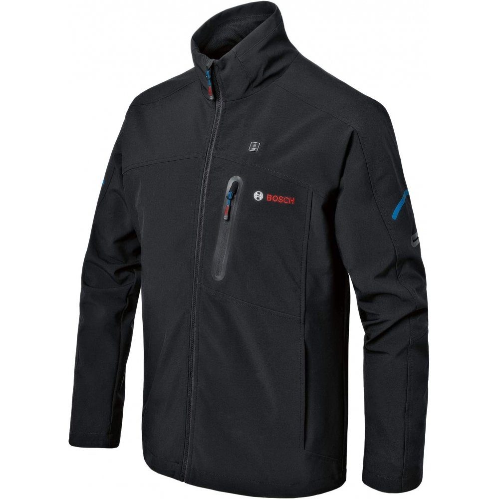 BOSCH Arbeitsjacke GHJ 12+18V XA Professional Größe M - Akku-Heizjacke - schwarz
