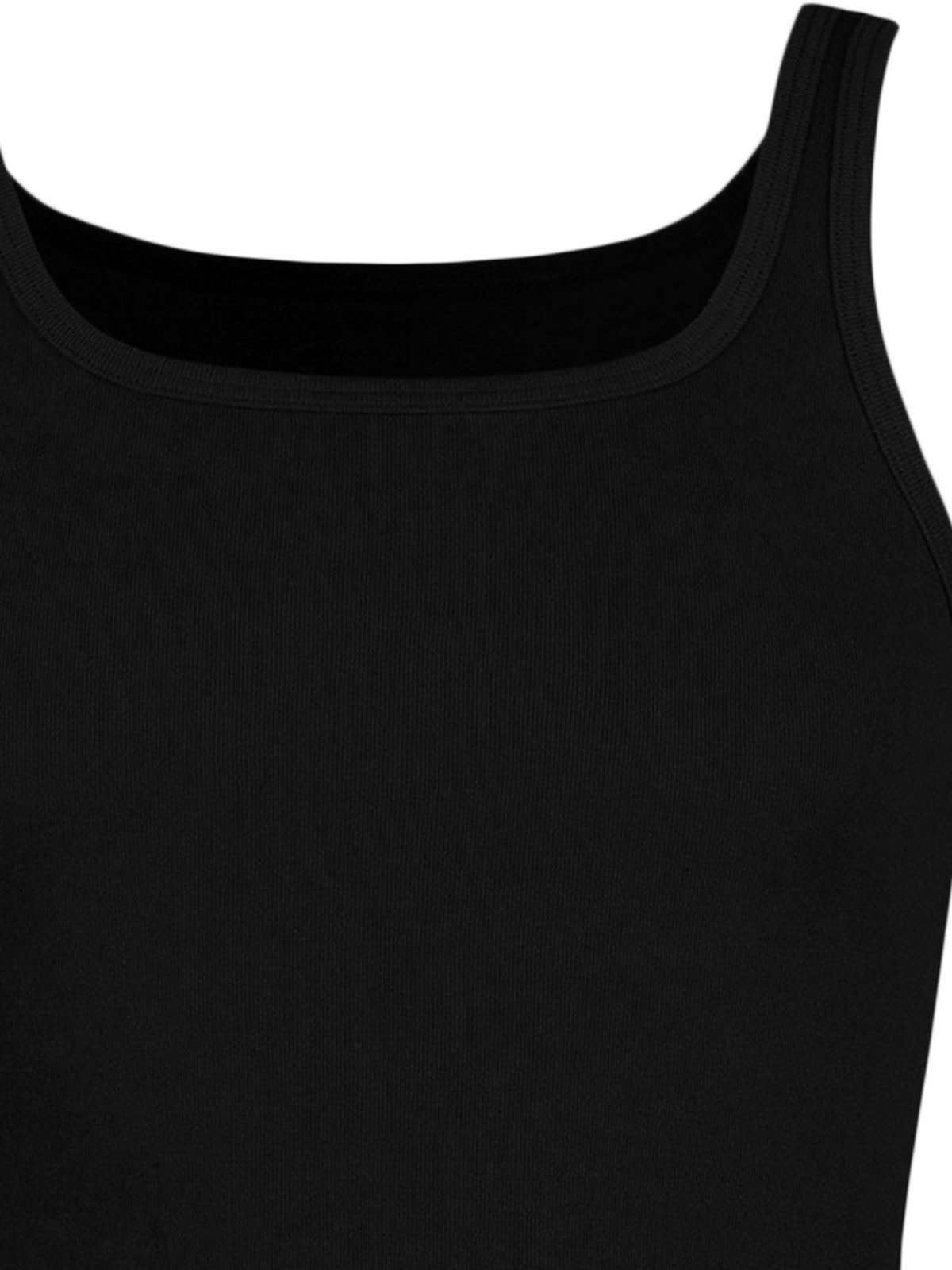 Schöller Achseltop 5er Pack Herren Unterhemd Baumwolle (Packung, 5-St) -