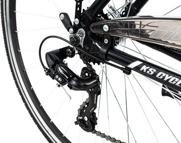 KS Cycling Trekkingrad »Canterburry«, 21 Gang Shimano Tourney Schaltwerk, Kettenschaltung