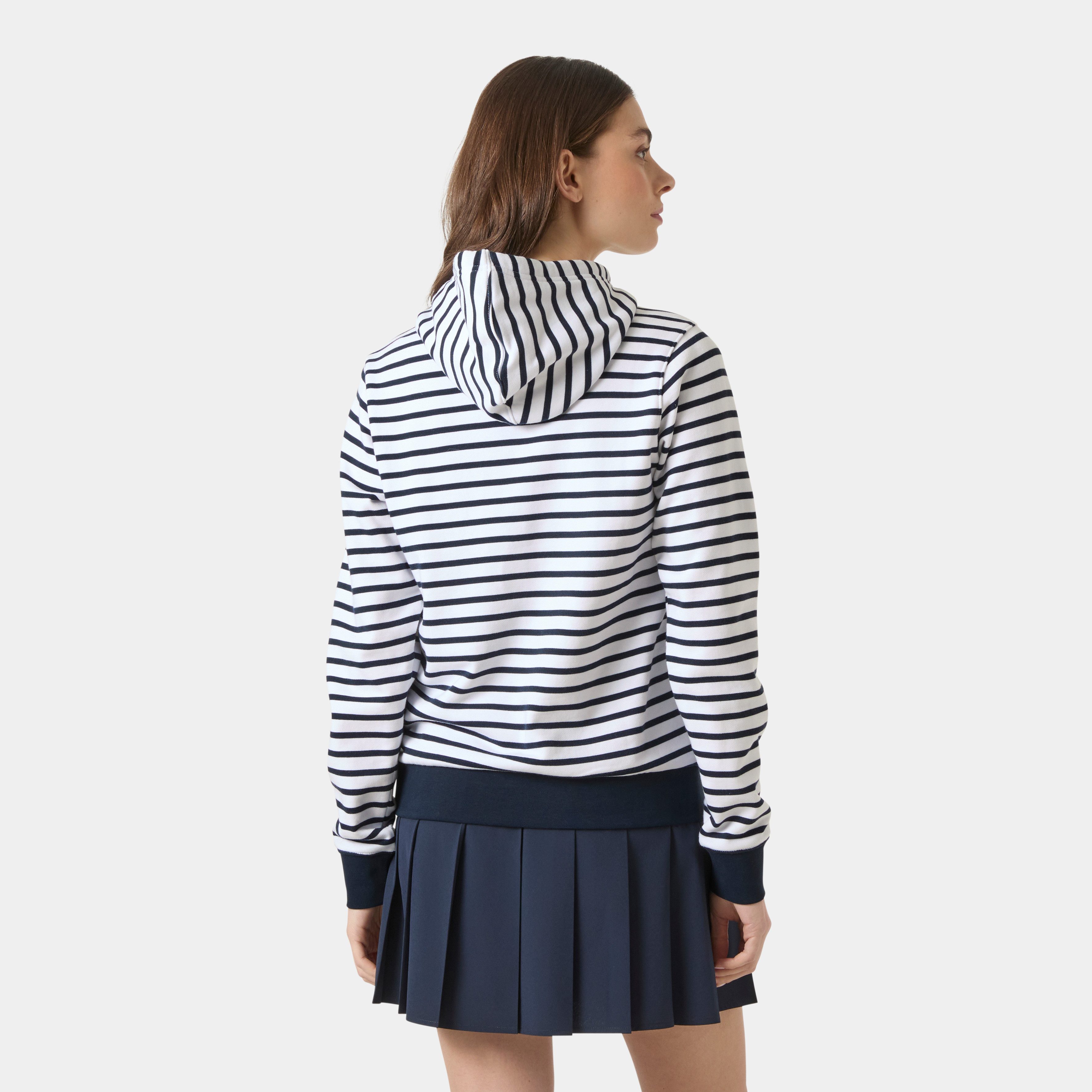Helly Hansen Kapuzensweatshirt W CORE GRAPHIC HOODIE mit Kapuze, aus Baumwolle, in den Größen XS bis XL