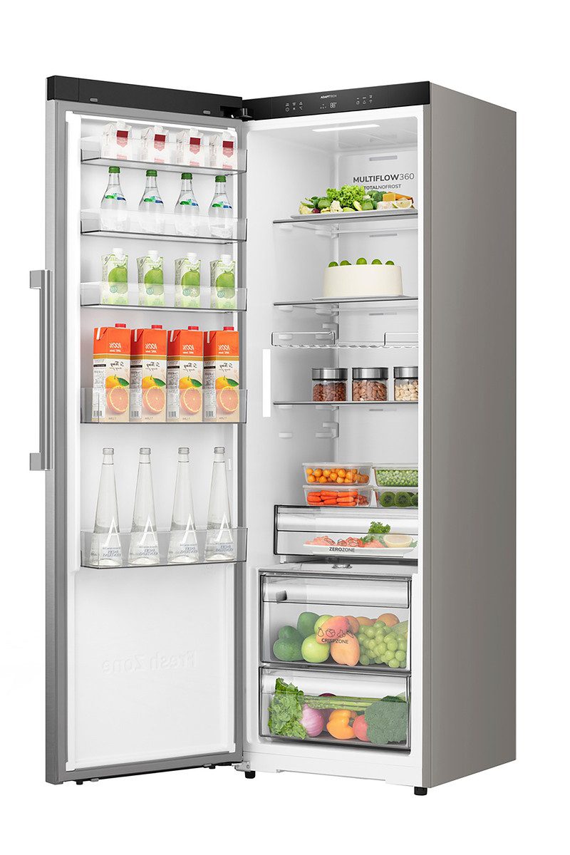GORENJE Kühlschrank RN618C6X6WF, 185,6 cm hoch, 59,5 cm breit, KitchenFit passt sich nahtlos deiner Küche an