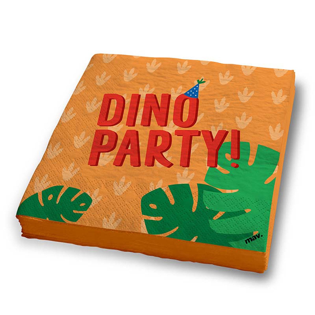 Grabo Hängedekoration 'Dinosaurier', Servietten 20Stk./33x33cm