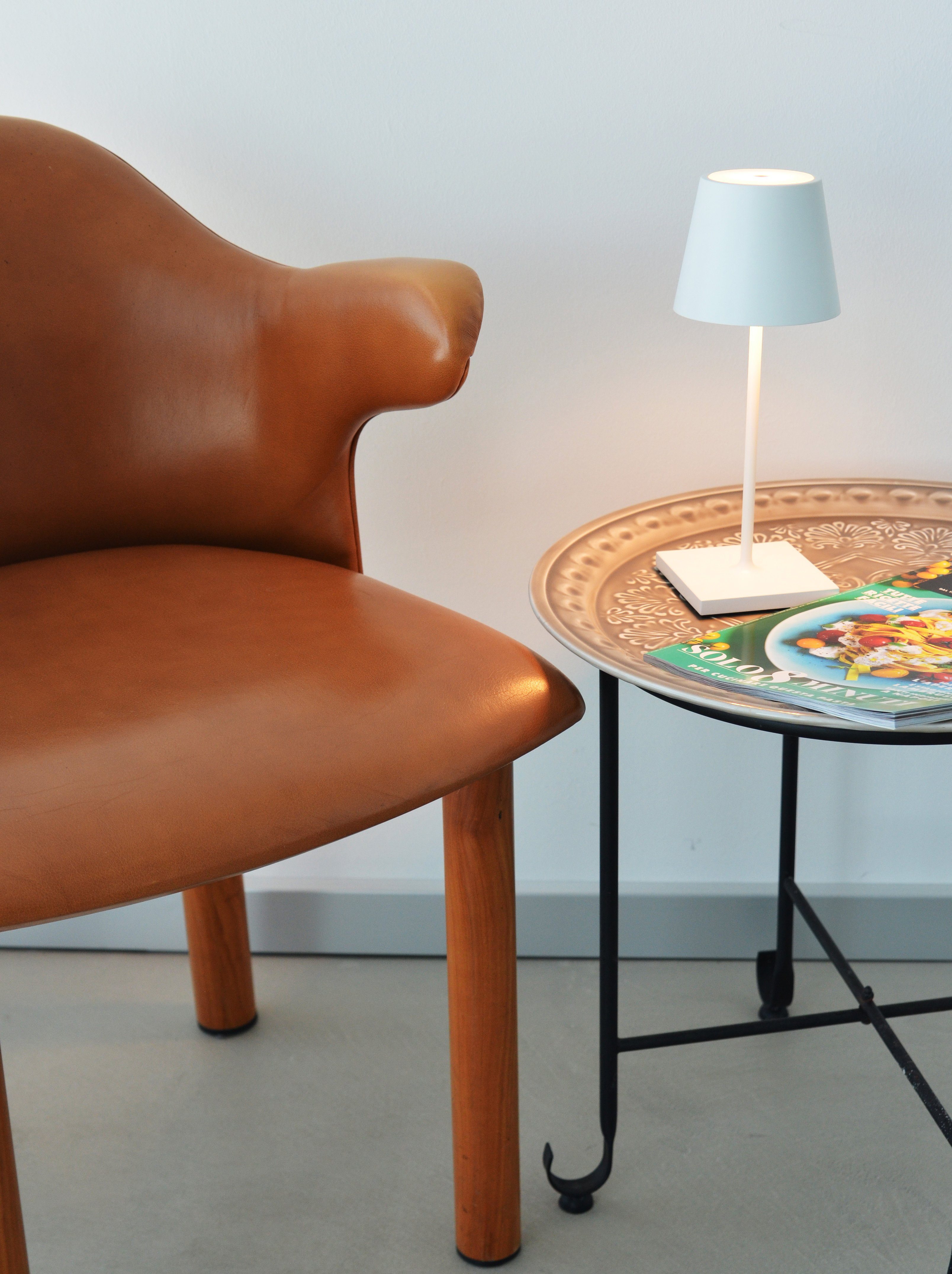 Zafferano LED Tischleuchte Poldina Mini Pro Metallic Sonderbeschichtung, LED fest integriert, 2700K, 3000K