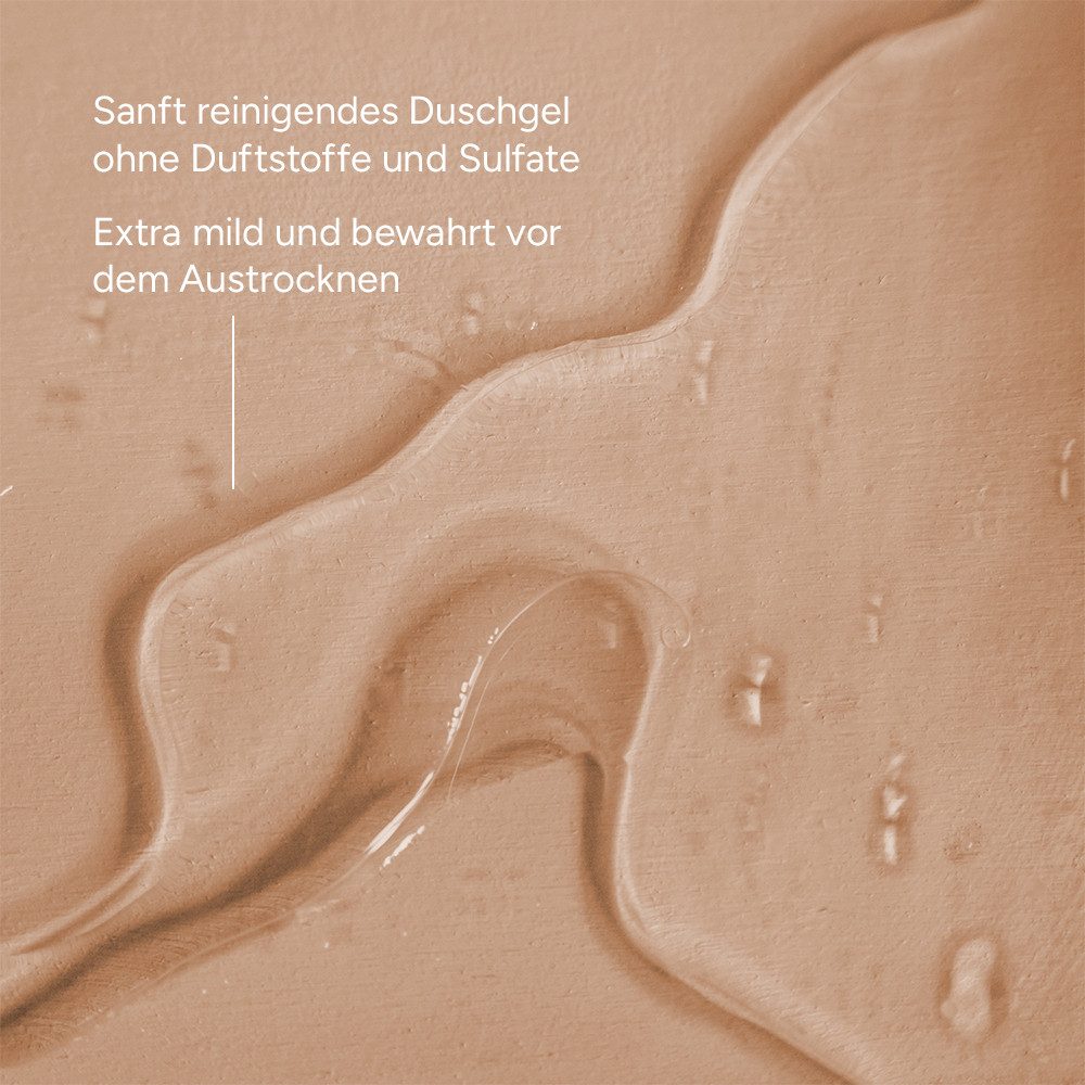 JUNGLÜCK Duschgel Panthenol Duschgel, 1-tlg., Beruhigende, pH-hautneutrale Reinigung für den Körper