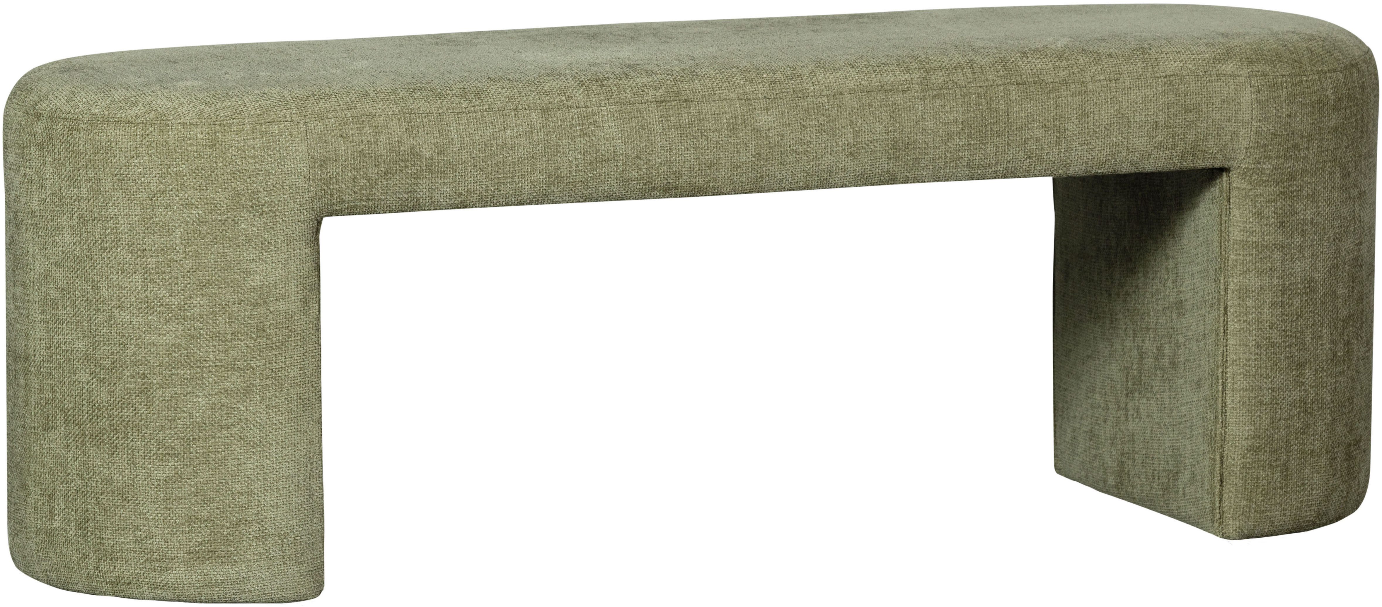 WOOOD Bank Jacob, gepolstert und ohne Rückenlehne, Breite 130 cm
