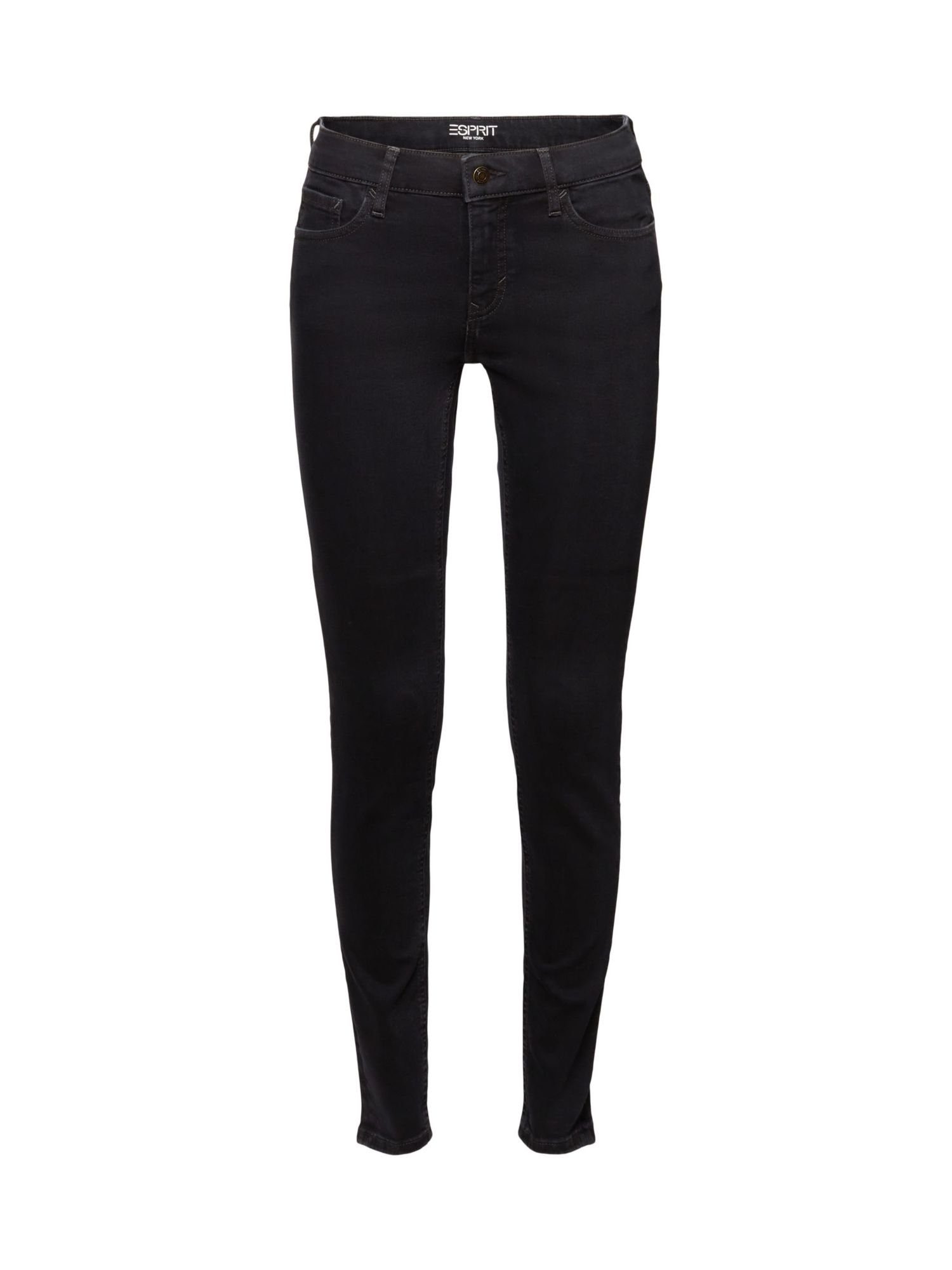 Esprit Skinny-fit-Jeans Enge Jeans mit mittelhohem Bund