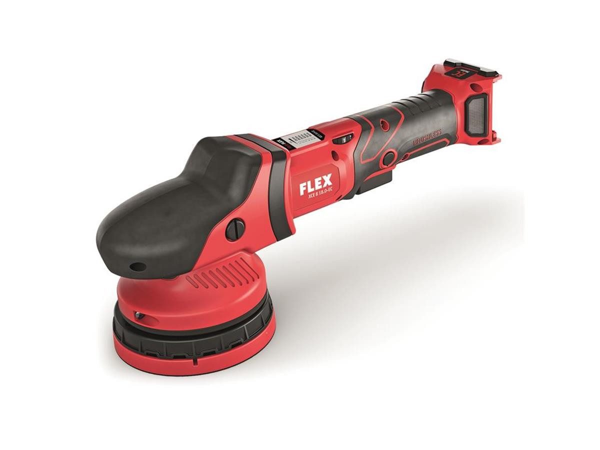 Flex Winkelpolierer XCE 8 125 18.0-EC, 230 min. U/min, 380 max. U/min, Ohne Akkupack und ohne Ladegerät