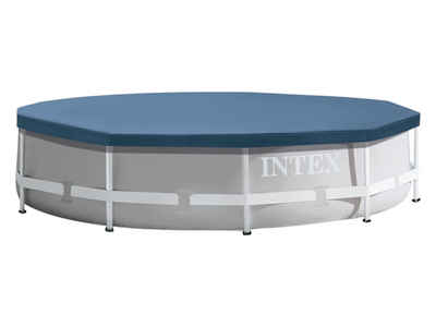 Intex Pool-Abdeckplane Krystal Clear Pool Basics (1-St), Poolabdeckung für 305cm Intex Framepools