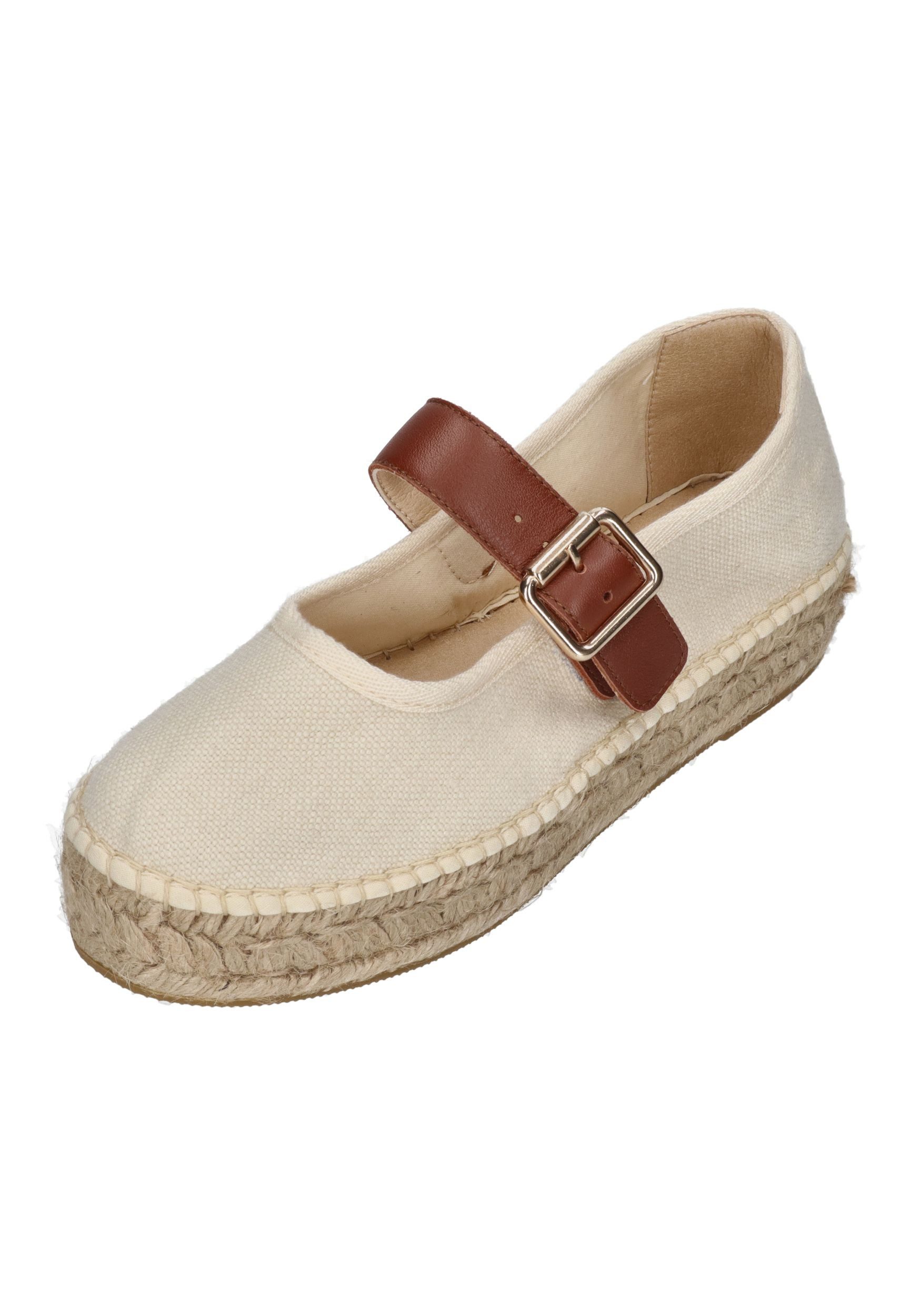 espadrij l´originale BALLERINE LINEN Espadrille Nature