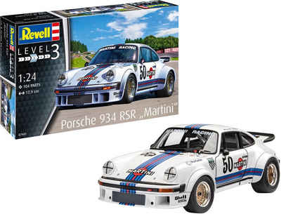 Revell® Modellbausatz Porsche 934 RSR "Martini", Maßstab 1:24, Made in Europe