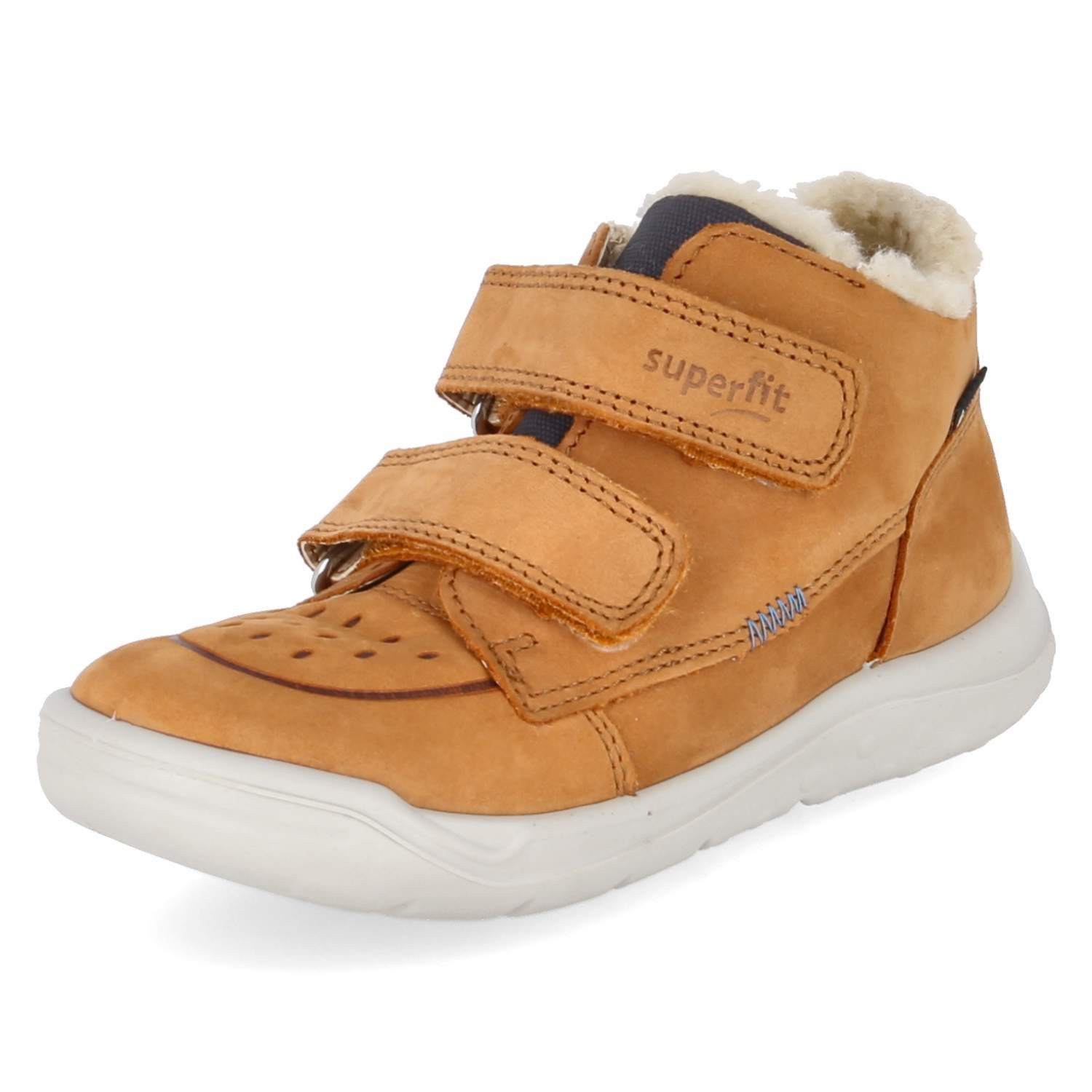 Superfit Superfit 1-000747-3000 Unisex Leder & Textil beige Schlupfstiefel