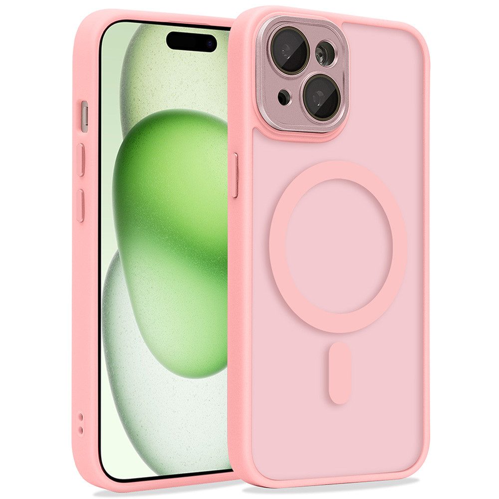 FITSU Handyhülle Schutzhülle für iPhone 15 Hülle mit Kameraschutz Case Handyhülle 6,1 Zoll, Handy Case für iPhone 15 Handyhülle, MagSafe kompatible Hülle