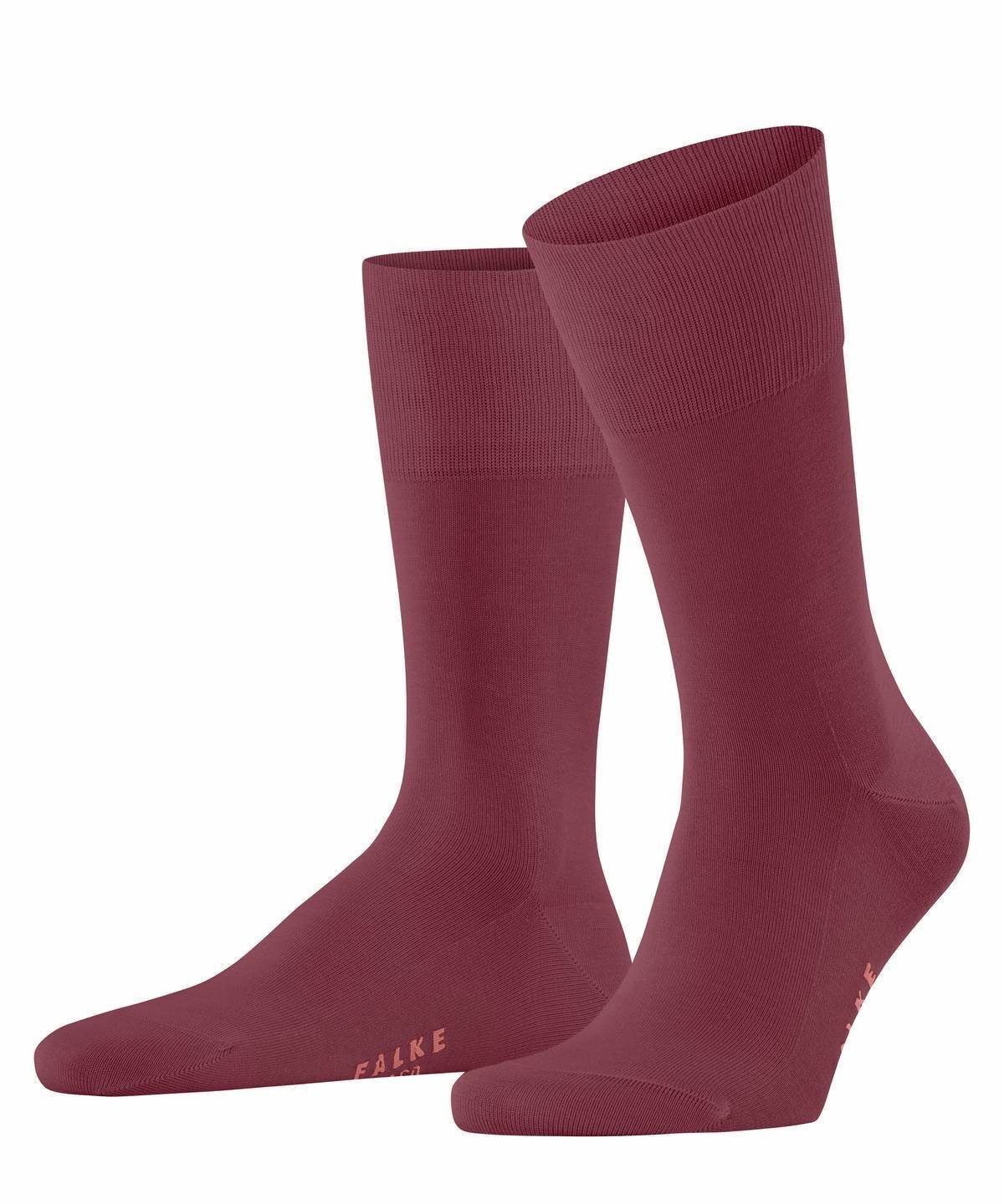 FALKE Kurzsocken Herren Socken - Tiago, Strümpfe, Allrounder, Uni Rot (Sienna)