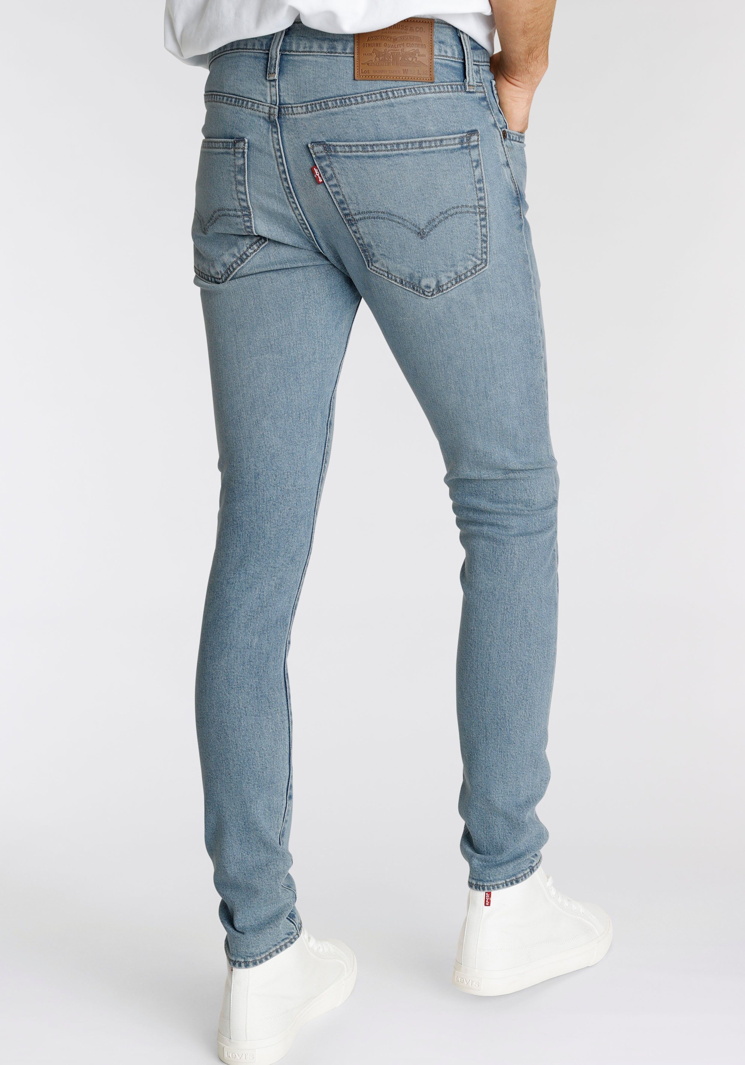Levis Skinny-fit-Jeans "SKINNY TAPER" mit Markenlabel günstig online kaufen