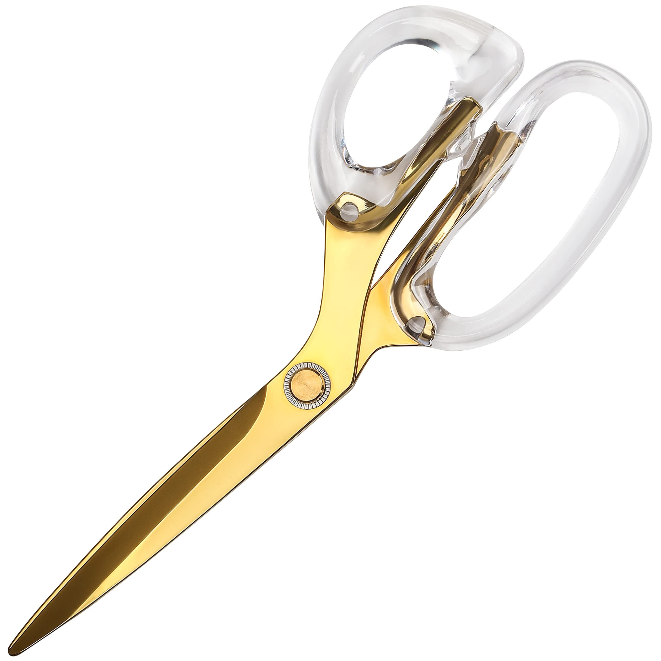 Belle Vous Papierscheren Goldene Mehrzweckschere 23 cm, scharfe Klingen, (1-tlg)