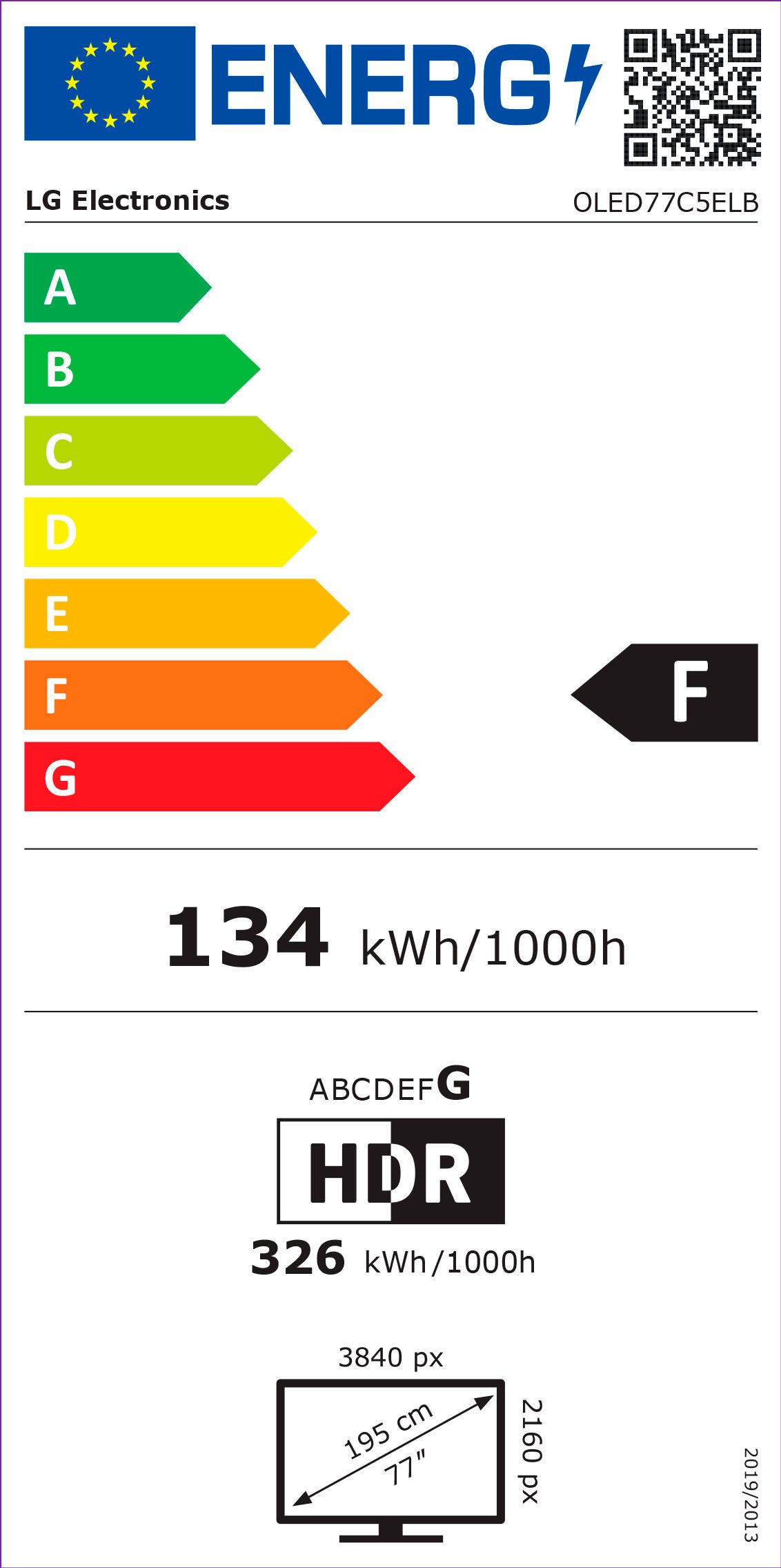 Energieeffizienzklasse: 
